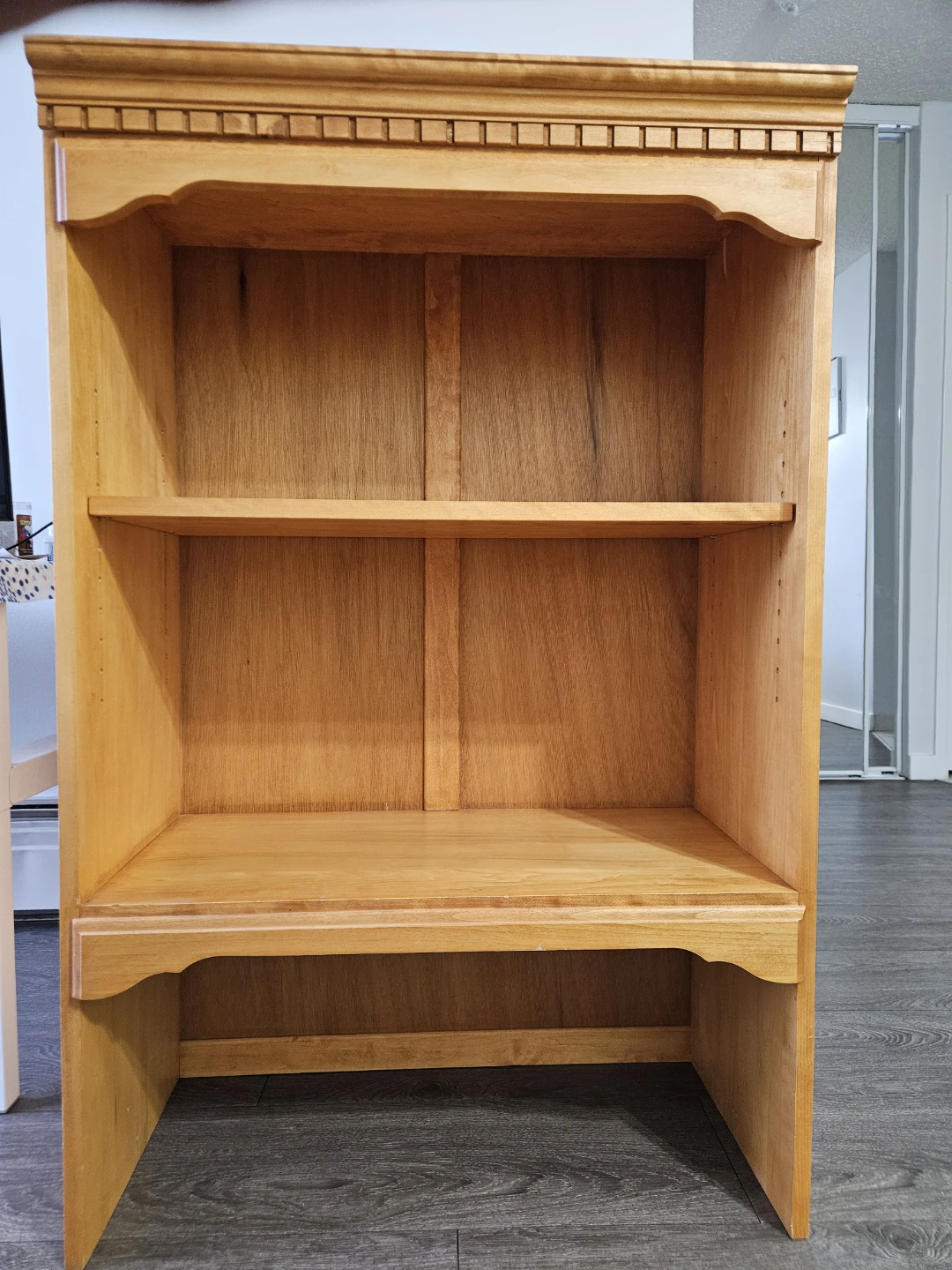 Wooden Bookshelf with Drawers - photo 2