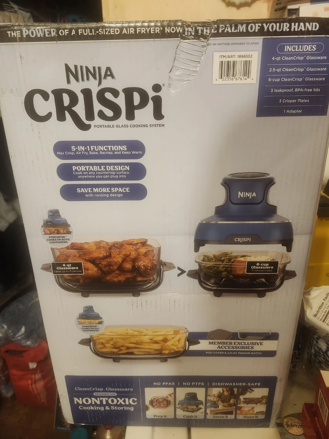 Ninja Crispi Portable Glass Cooking System