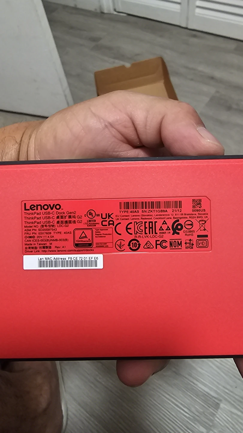 Lenovo ThinkPad USB-C Dock Gen 2 - photo 3