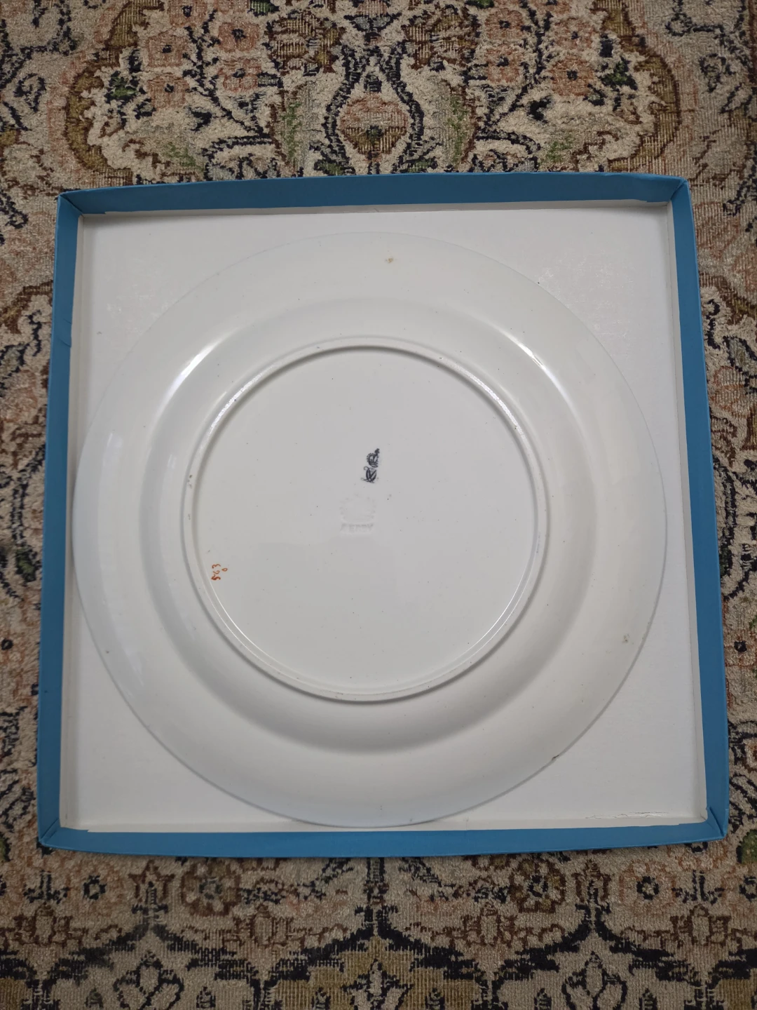 Decorative Plate with Floral Design - photo 2