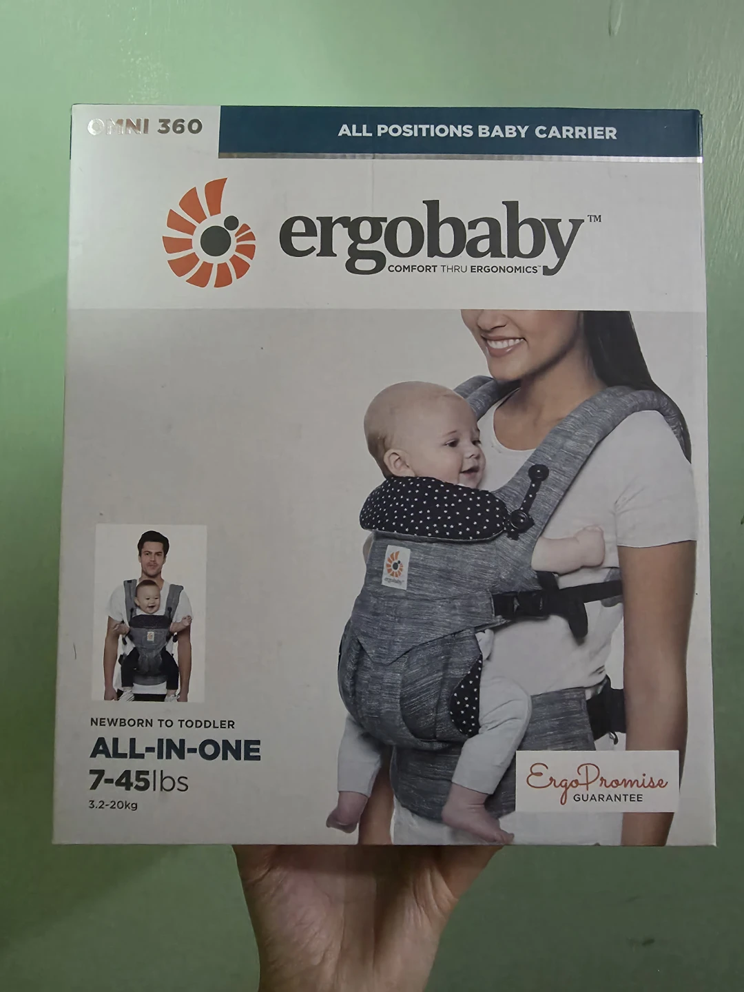 Ergobaby Omni 360 All-in-One Baby Carrier ⚽️