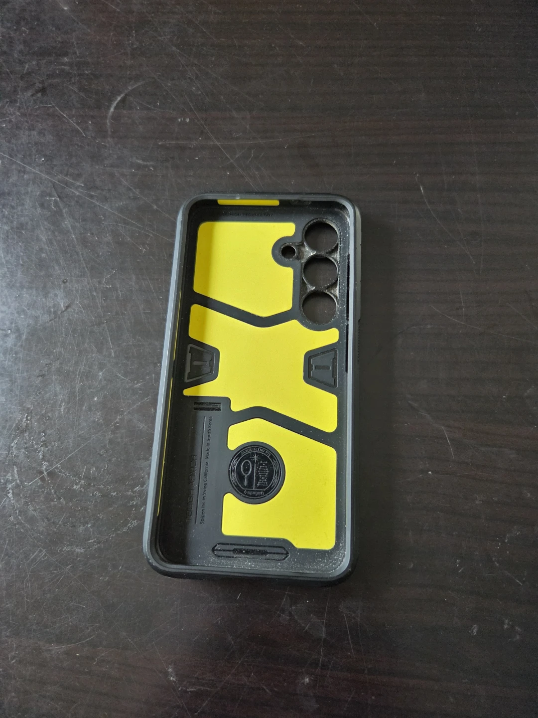 Spigen Tough Armor Phone Case for Samsung S24 phone.