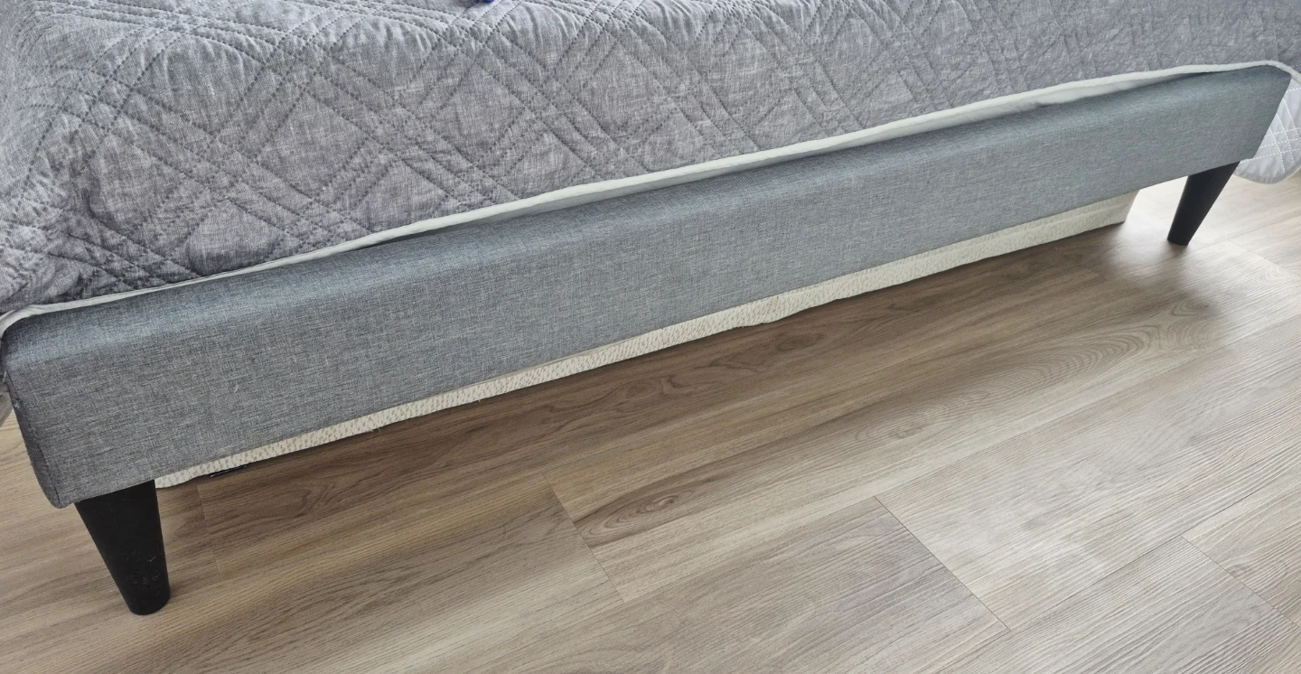 Grey Tufted Headboard  & Cover - photo 5