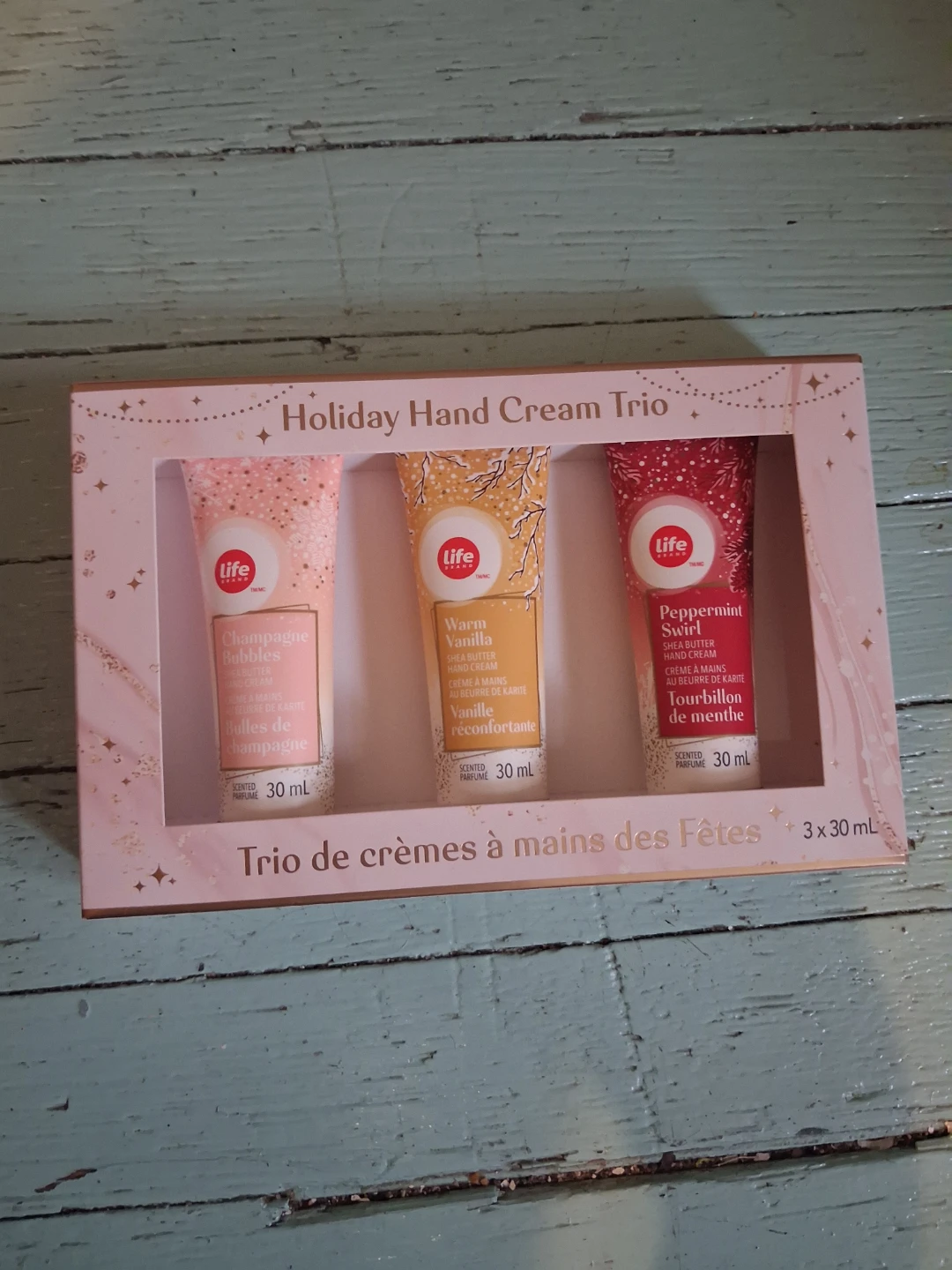 Life Brand Holiday Hand Cream Trio Set