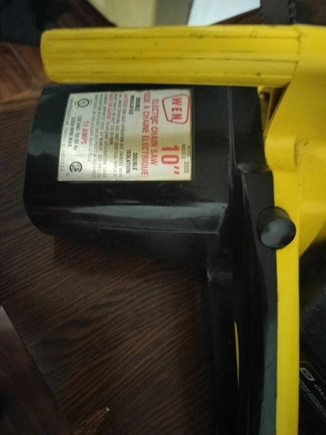 WEN 10" Electric Chainsaw - photo 3