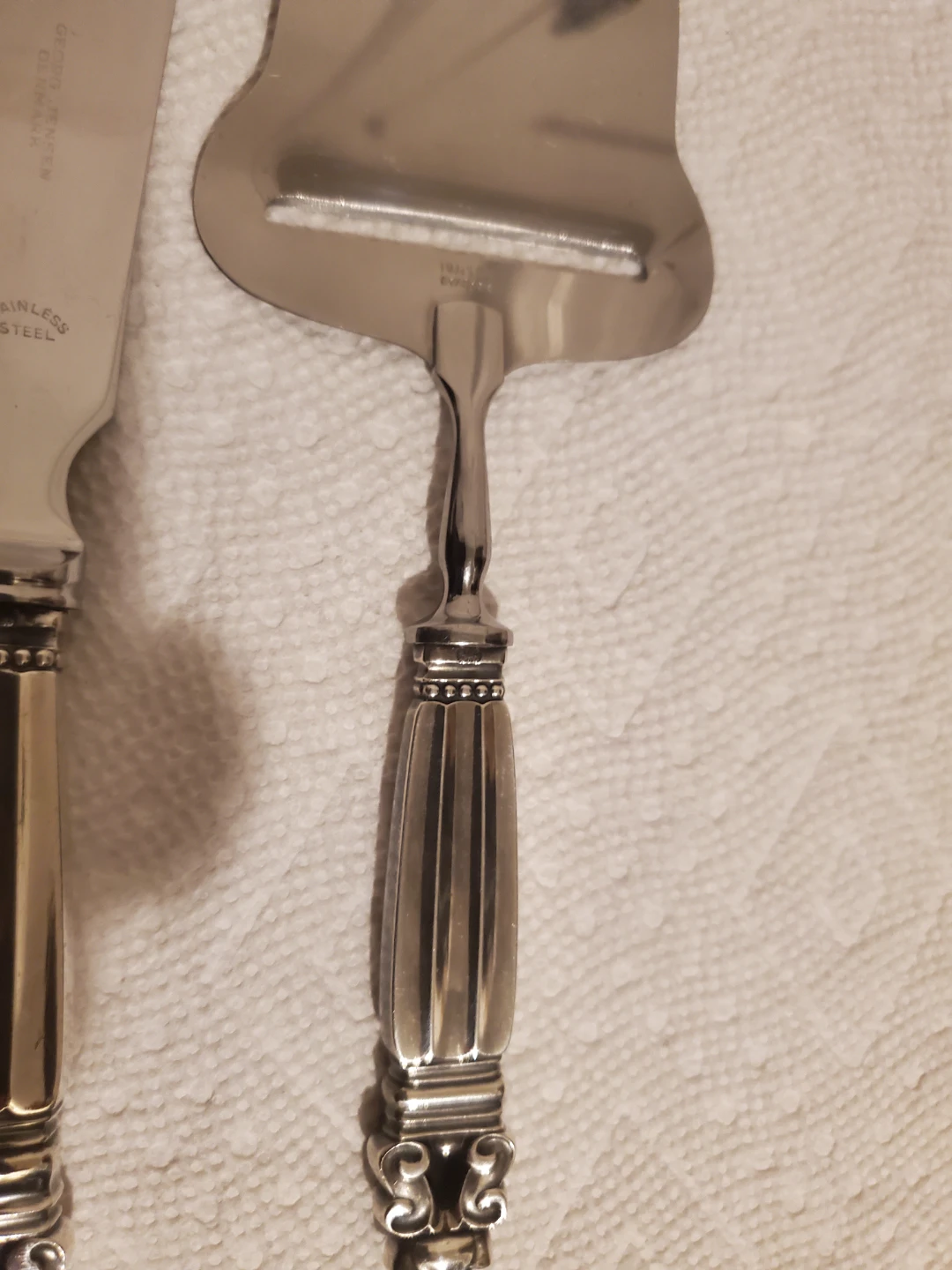 GEORGE GENSEN Cheese Slicer, Carving Fork & Knife Set - photo 4