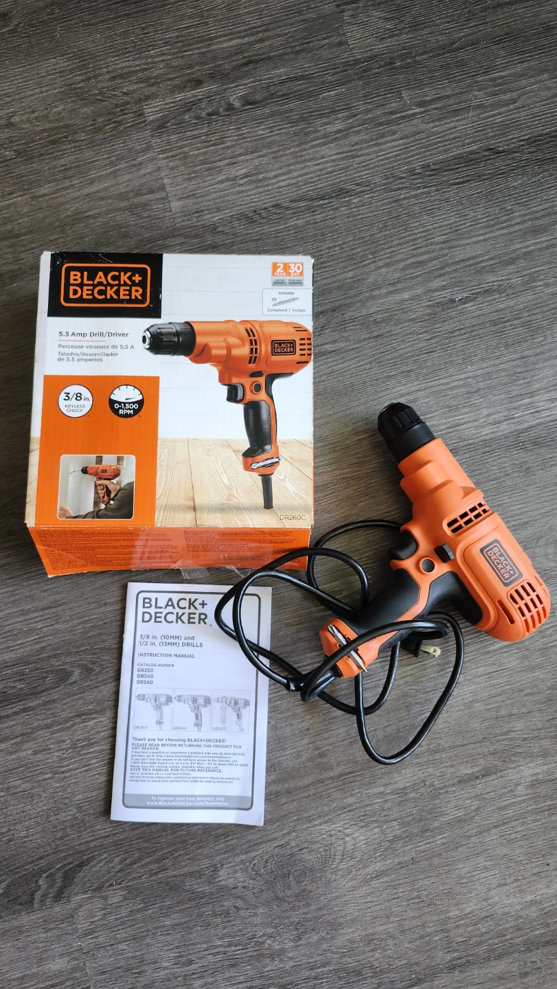 BLACK+DECKER 5.5 Amp Drill/Driver