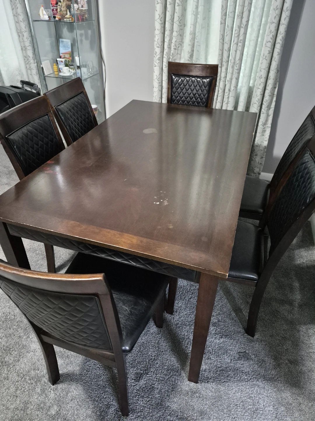 Dining Table and 6 Chairs Set - photo 2