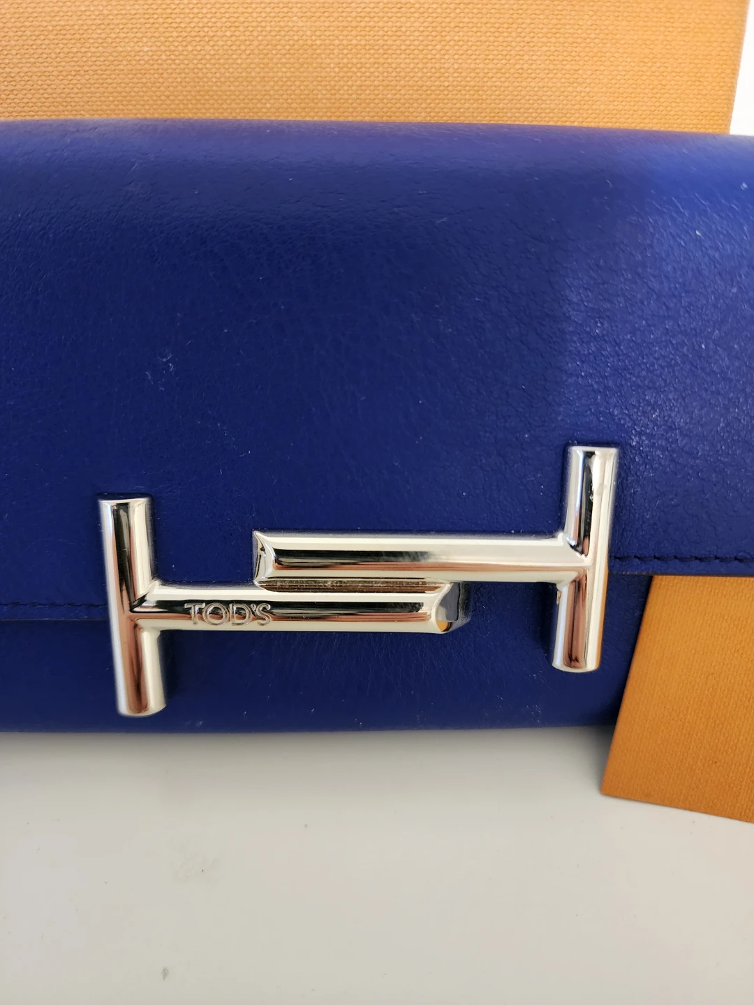 TOD'S Blue Leather Wallet - photo 2
