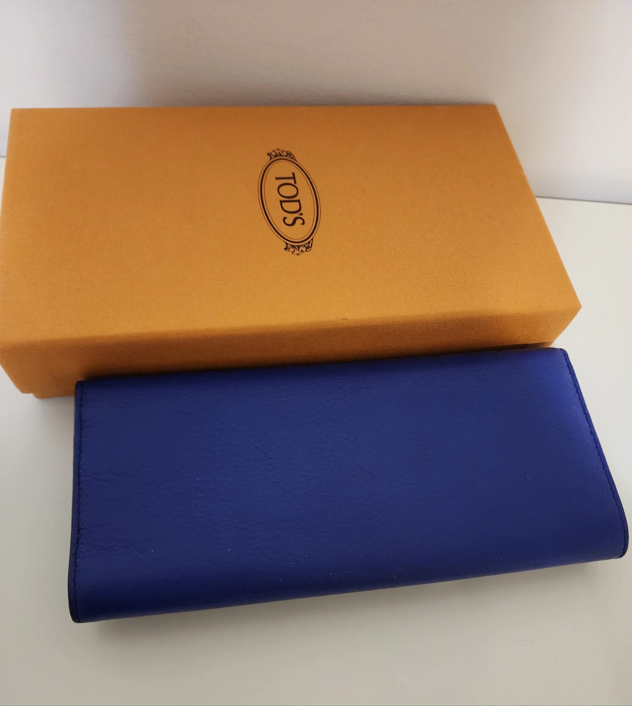 TOD'S Blue Leather Wallet - photo 5