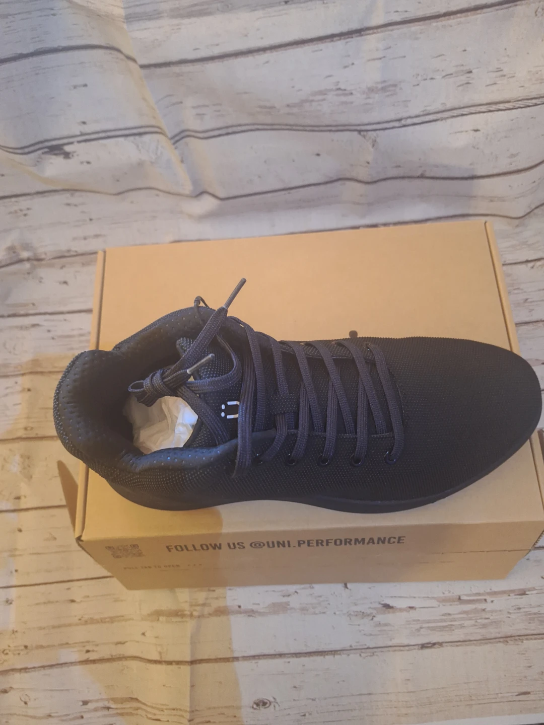 UNI. Performance Black Sneakers - photo 5