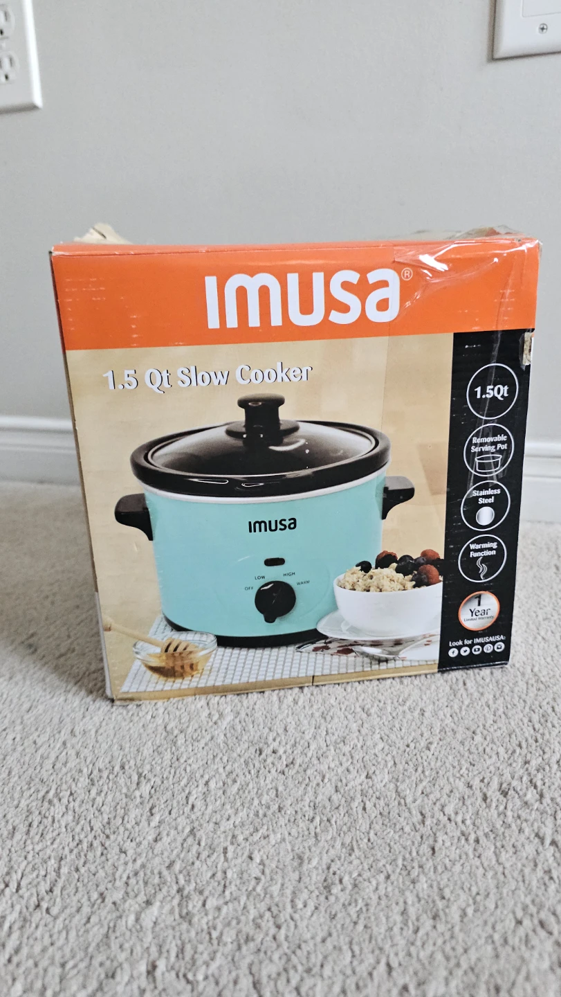 Imusa 1.5 Qt Slow Cooker