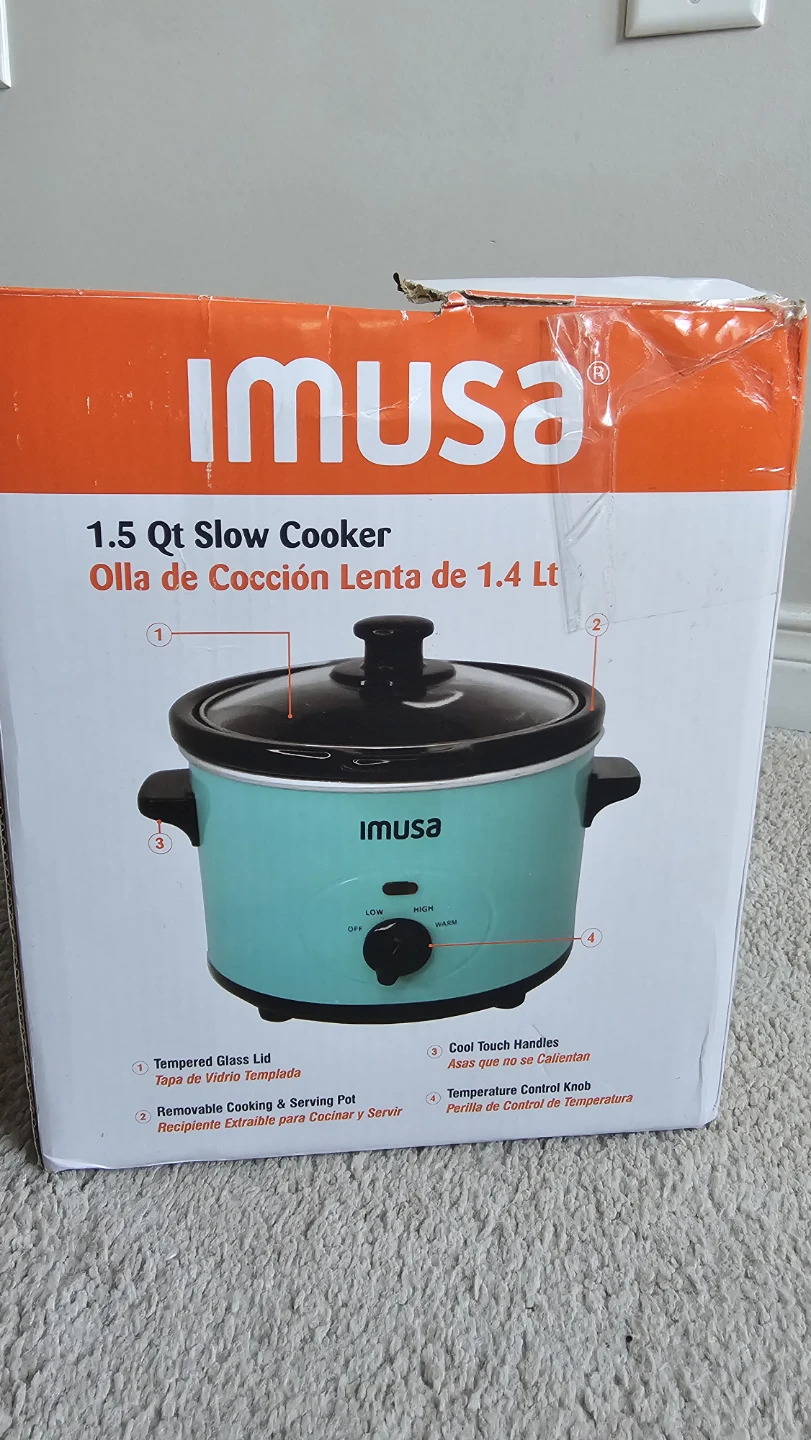 Imusa 1.5 Qt Slow Cooker - photo 2
