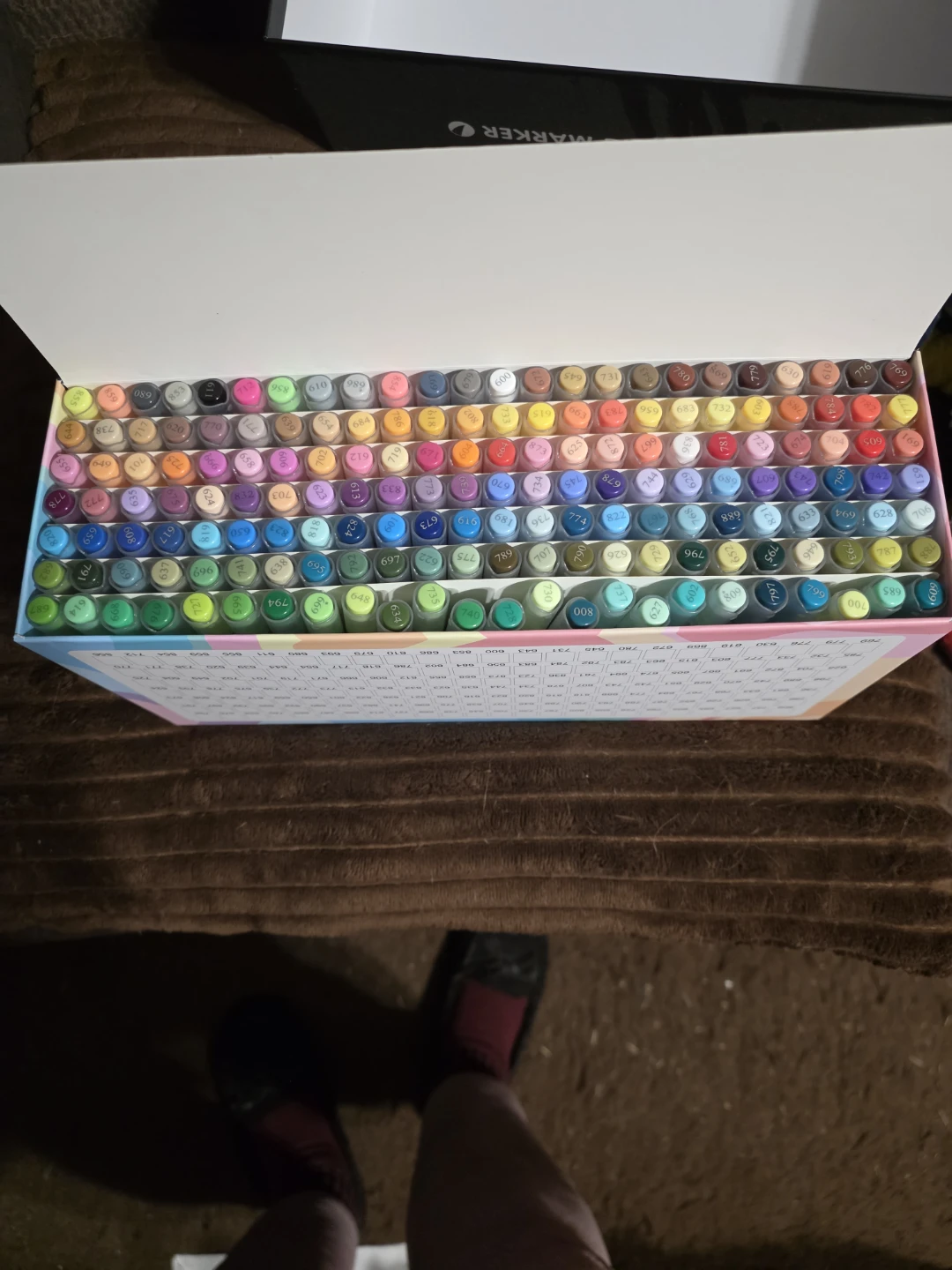 GuangNa Acrylic Brush Markers - 168 Colors - photo 2