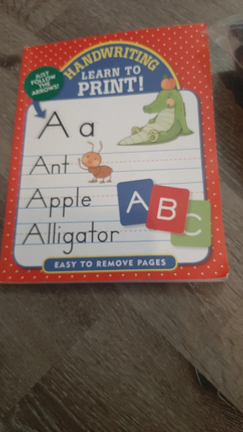 Handwriting Learn to Print Workbook