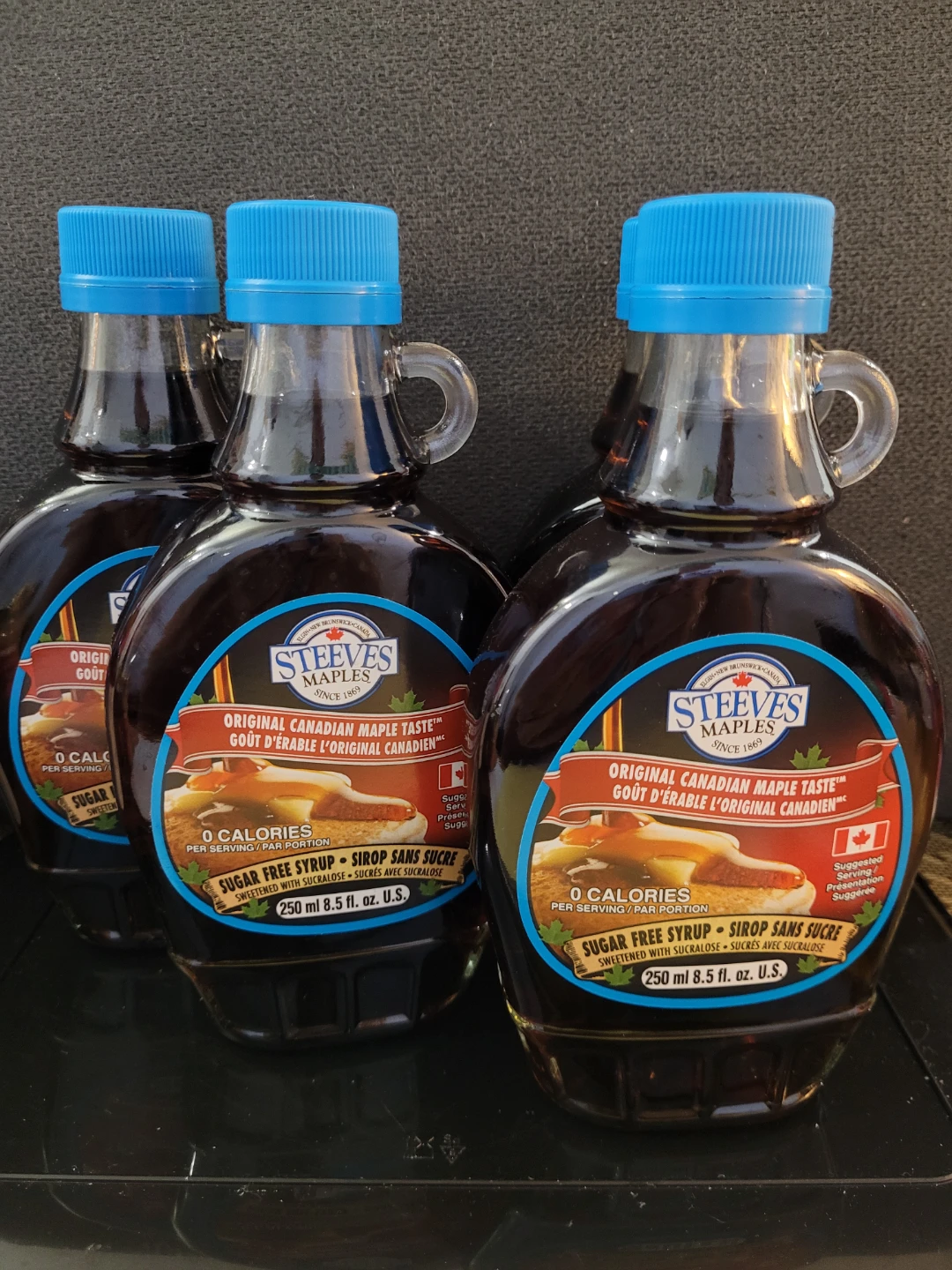 Steeves Maples Original Canadian Maple Taste Sugar Free Syrup