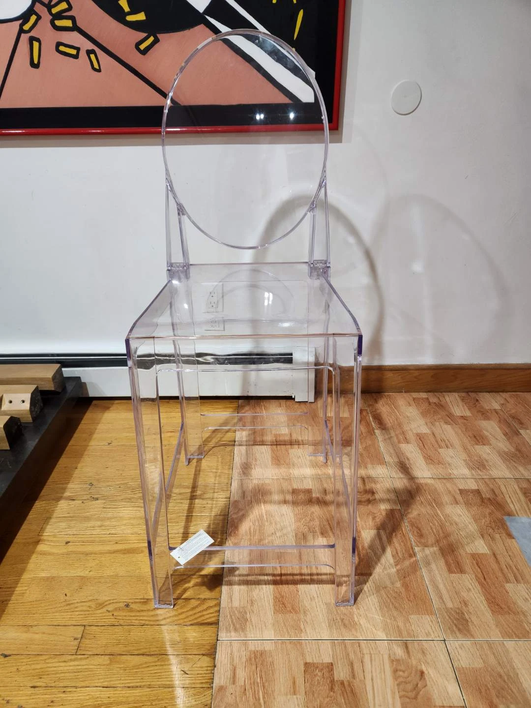 Set of 4 Clear Ghost Chairs - photo 2