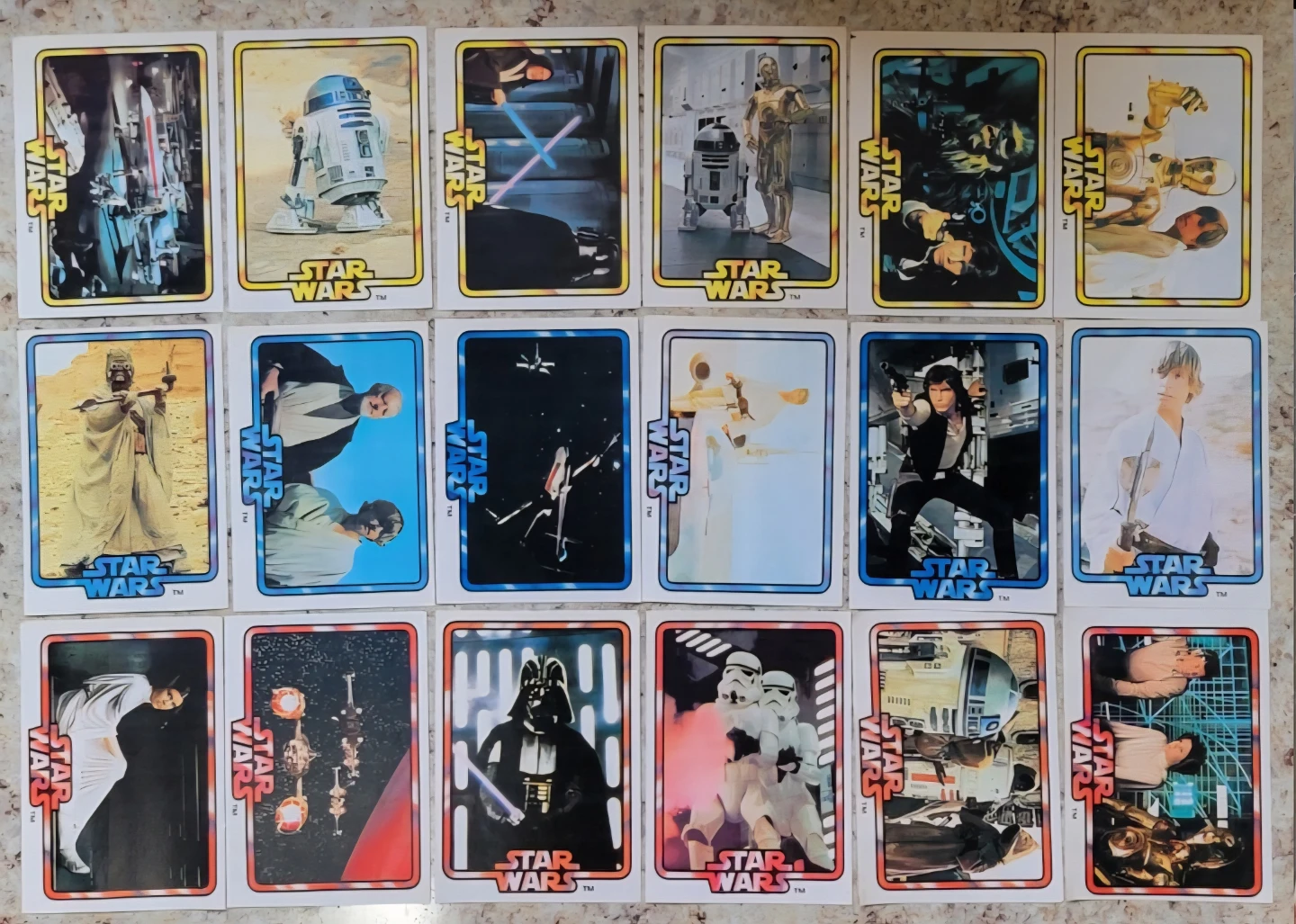 1978 General Mills Star Wars Cards Complete Set & Case (Doubles) - photo 2