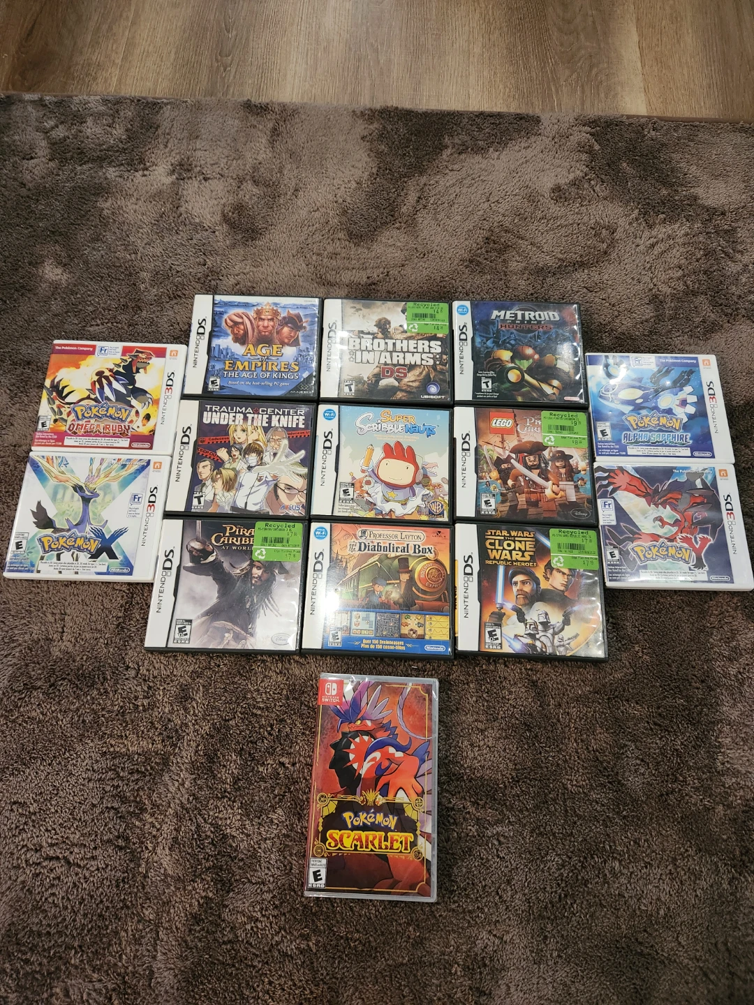 DS, 3DS, Switch Lot
