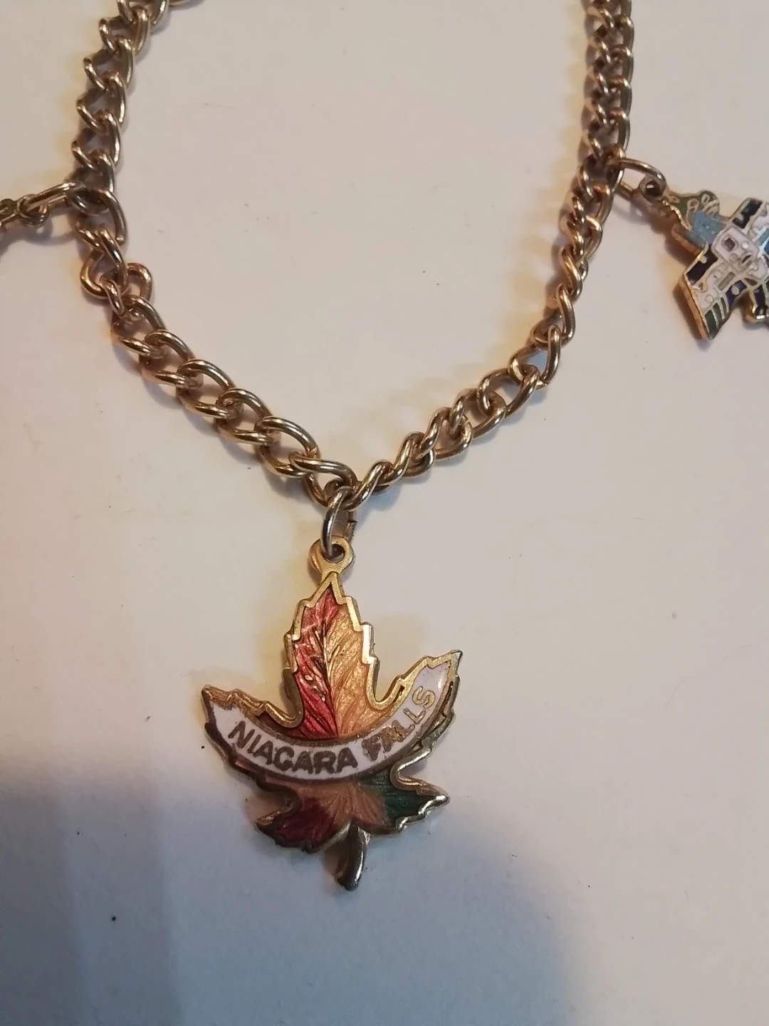 Vintage Mid-Century Canadian Souvenir Charm Bracelet - photo 2