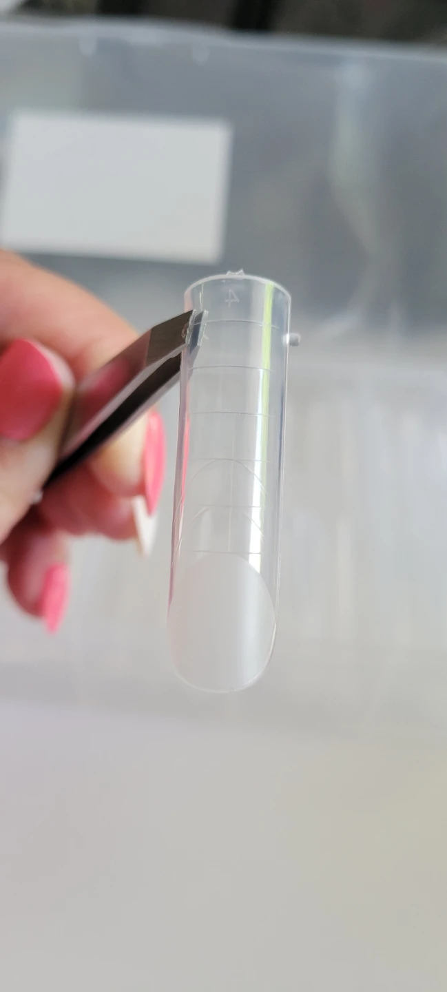 240pcs Long Clear False Nail Tips - photo 2