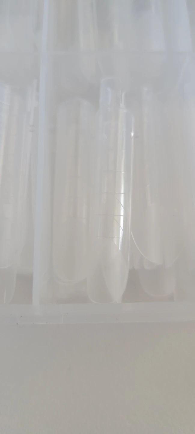240pcs Long Clear False Nail Tips - photo 4