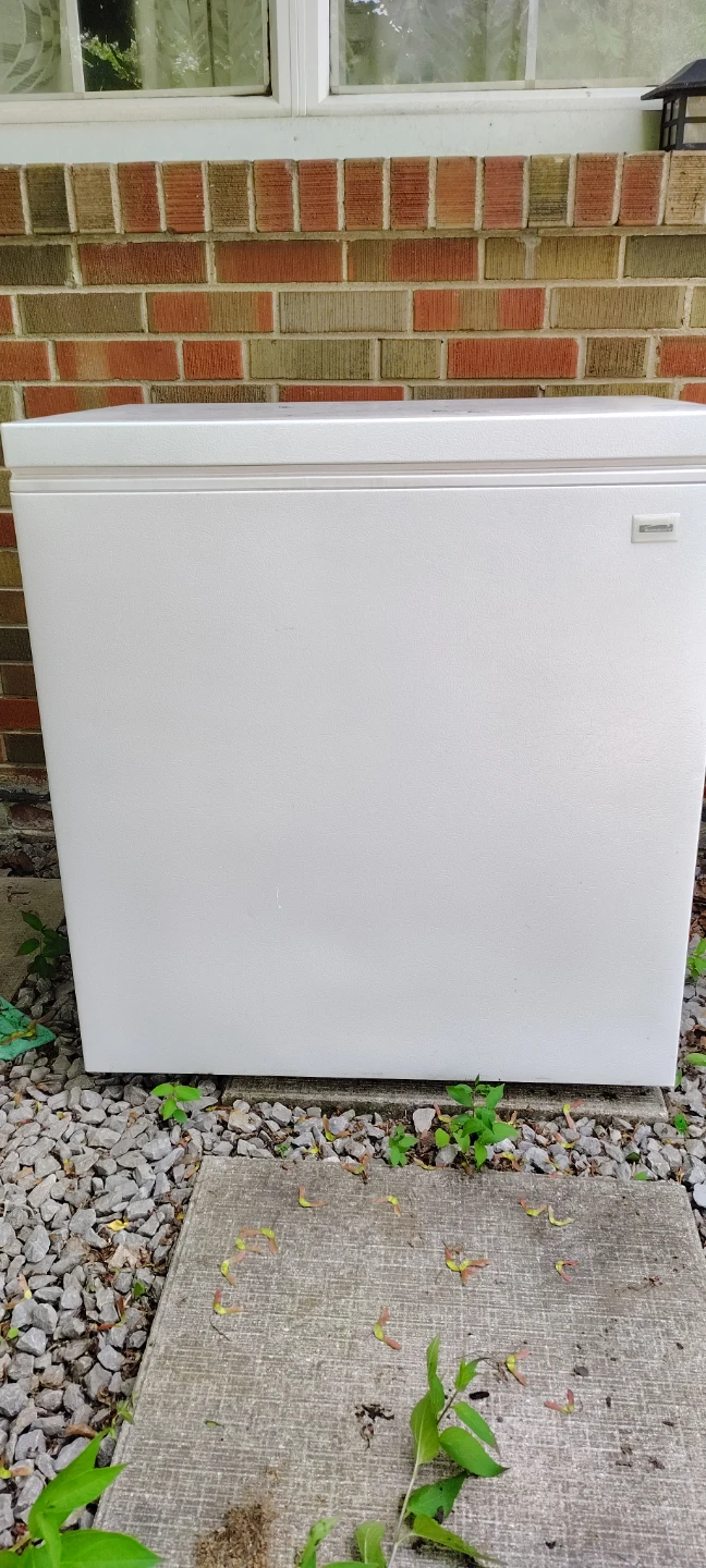 White Chest Freezer