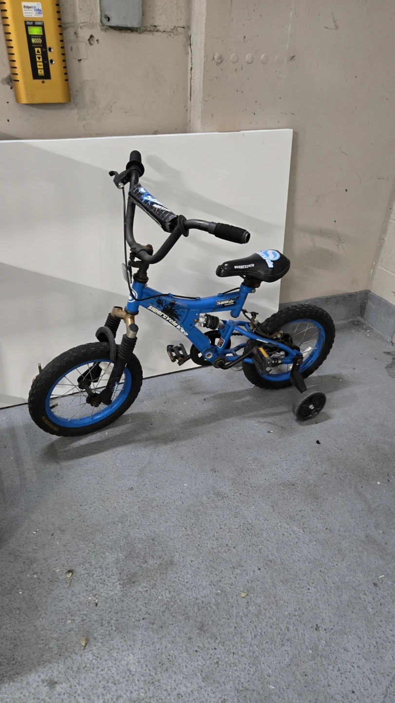 Supercycle Kids Blue Bike