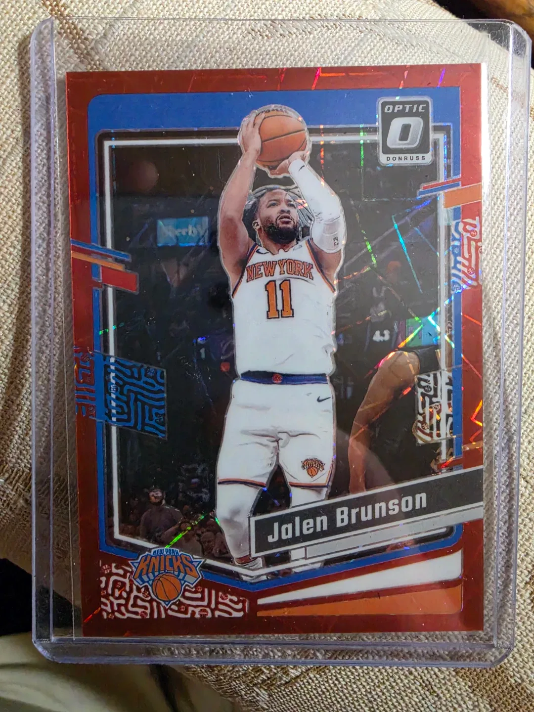Jalen Brunson 2023-24 Panini Donruss Optic