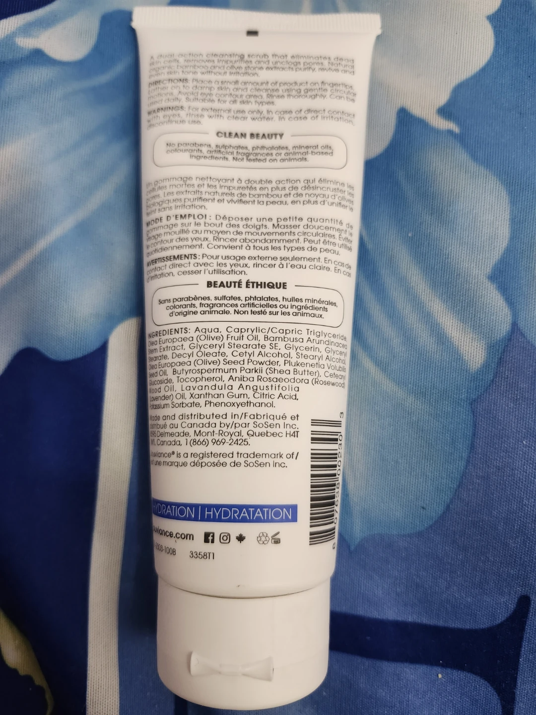 JOUVIANCE HYDRACTIV EXFOLIANT Gentle Purifying Scrub 100 ml - photo 2