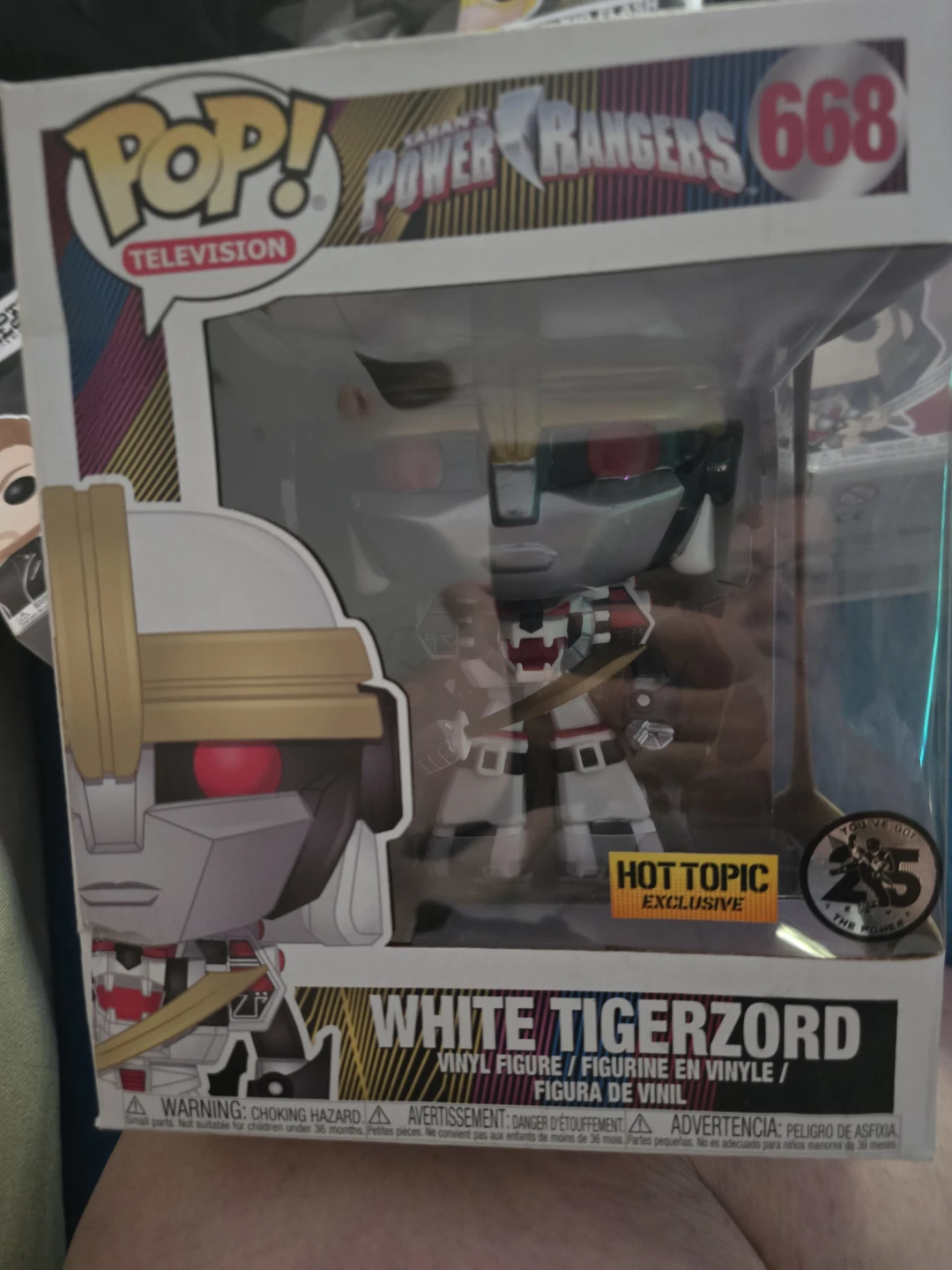 Funko Pop! Power Rangers White Tigerzord #668