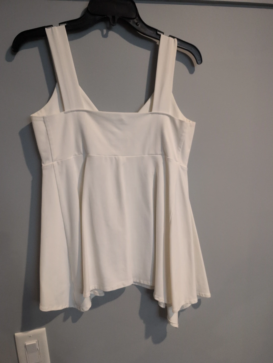 Sympli "The Best" White Tank Top Size 10 - photo 3