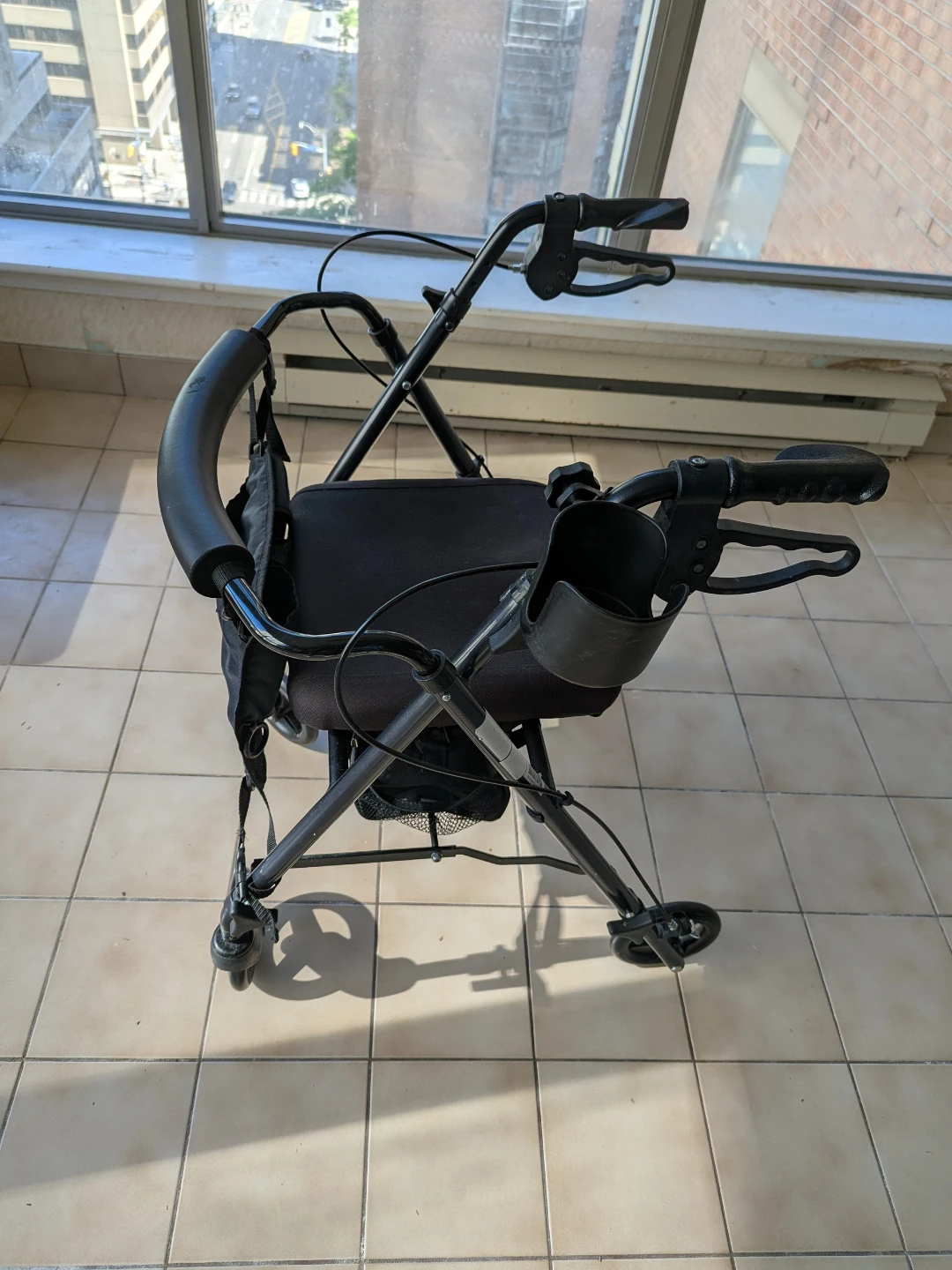 Medline Mobility Walker with Seat and Cup Holder - photo 3