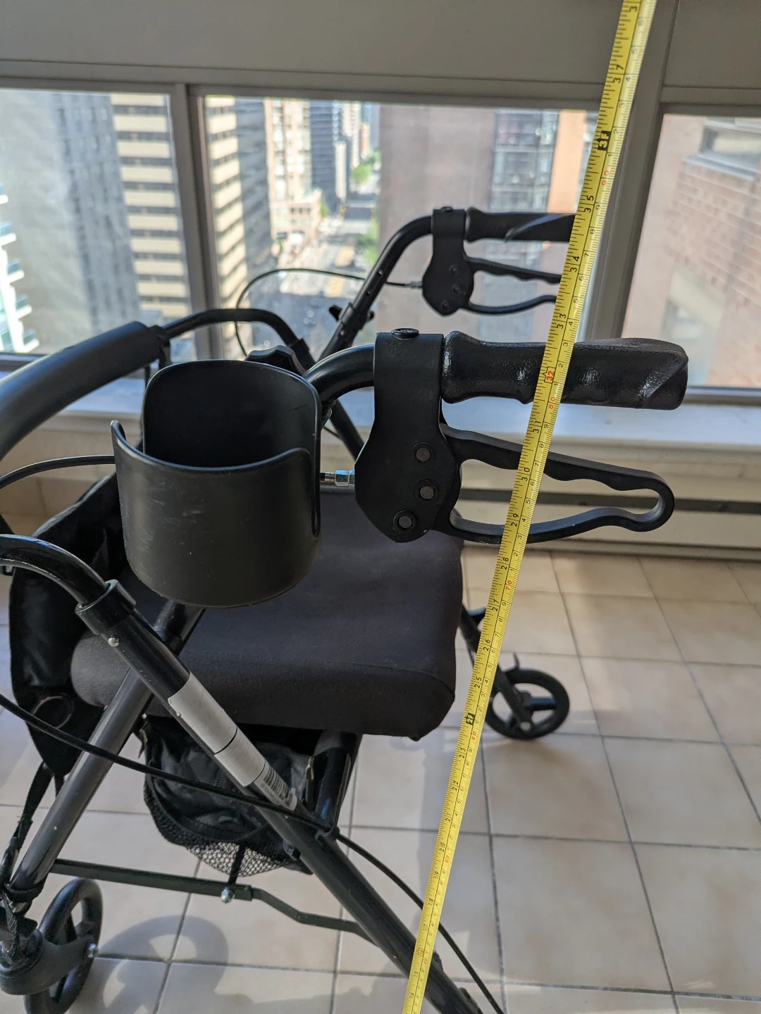 Medline Mobility Walker with Seat and Cup Holder - photo 5