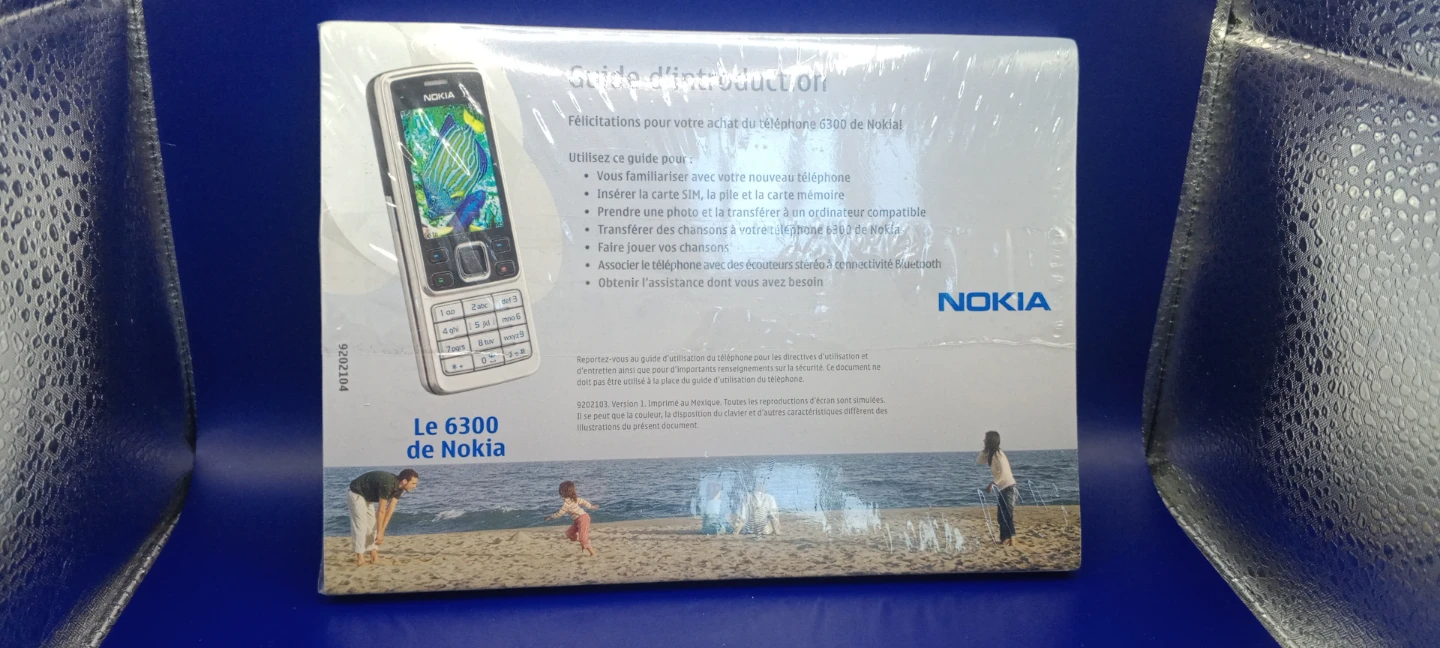 New Nokia 6300 instruction book 😉