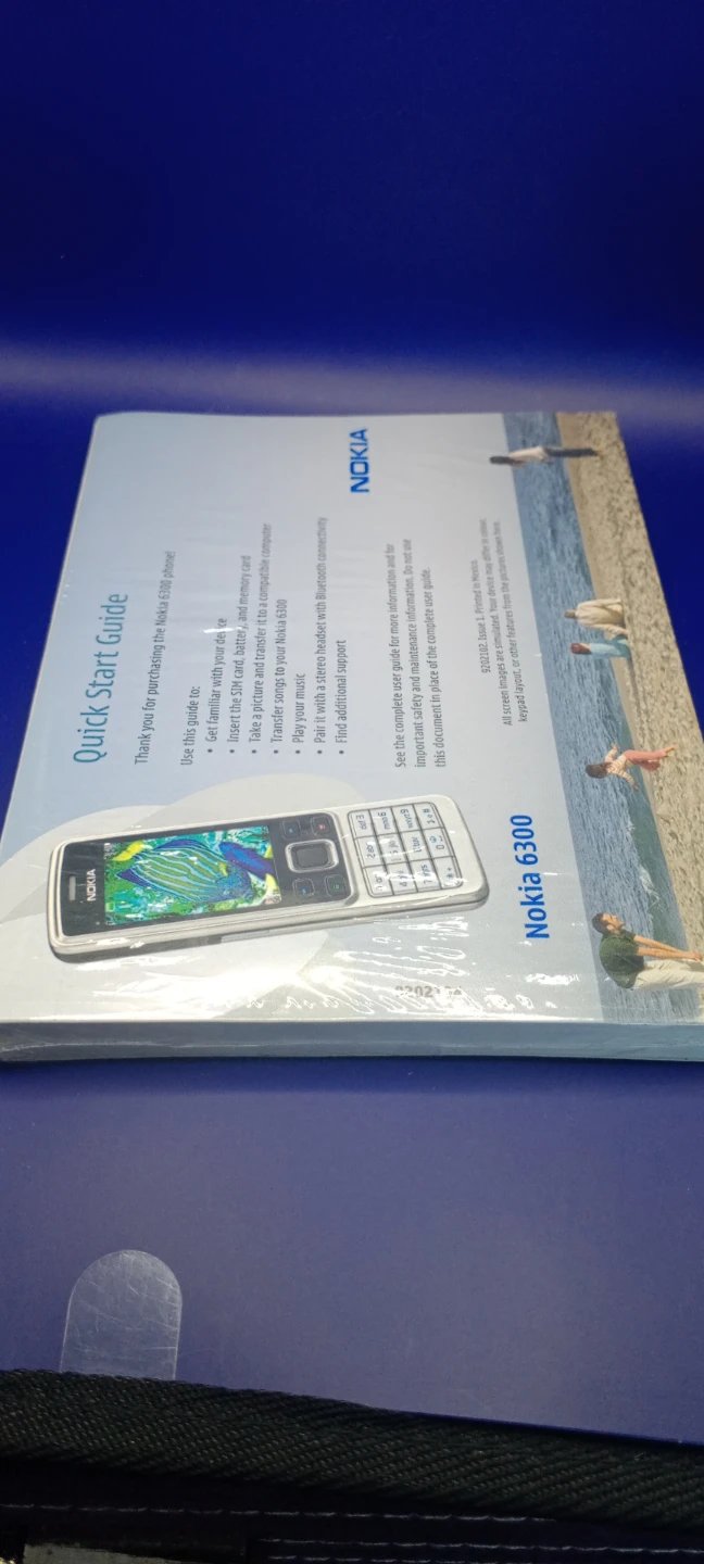 New Nokia 6300 instruction book 😉 - photo 2