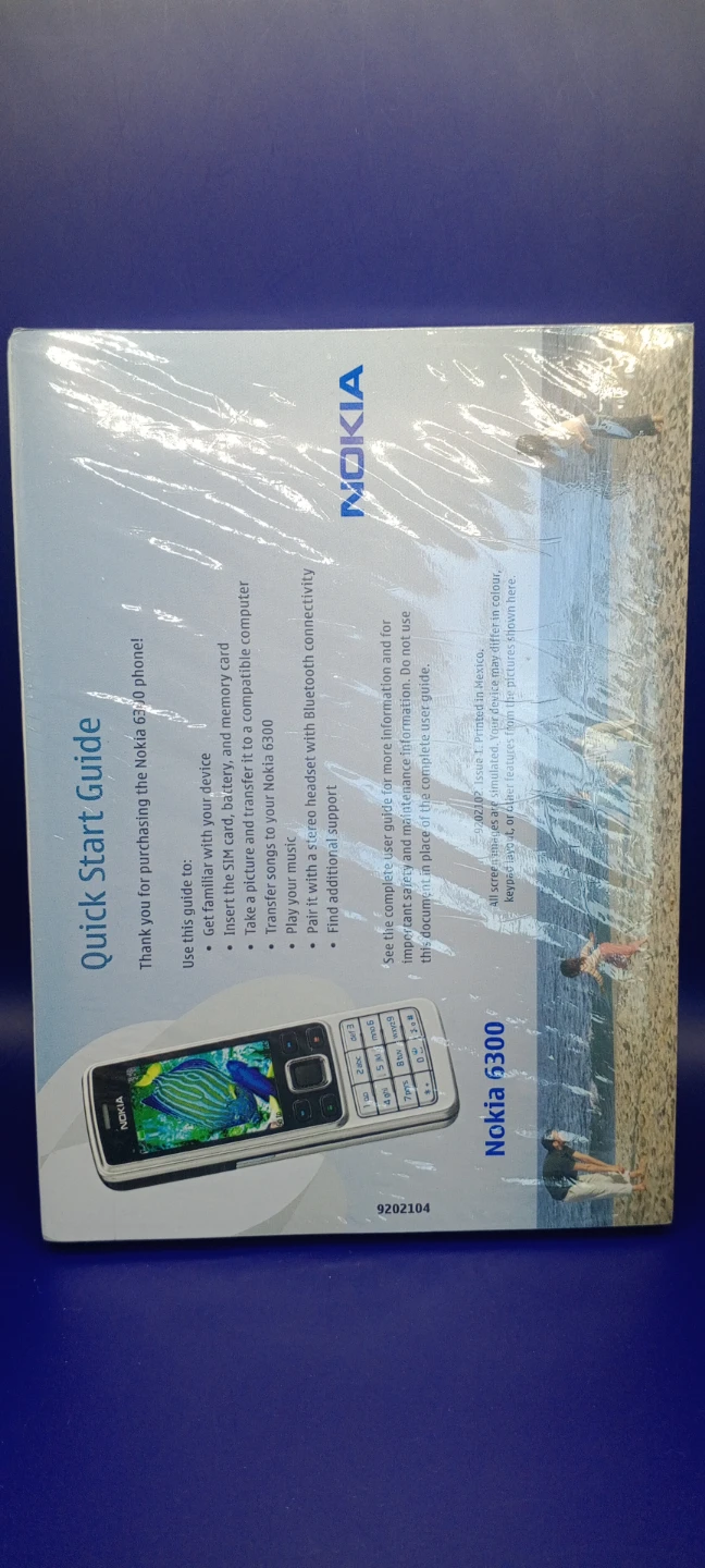 New Nokia 6300 instruction book 😉 - photo 3