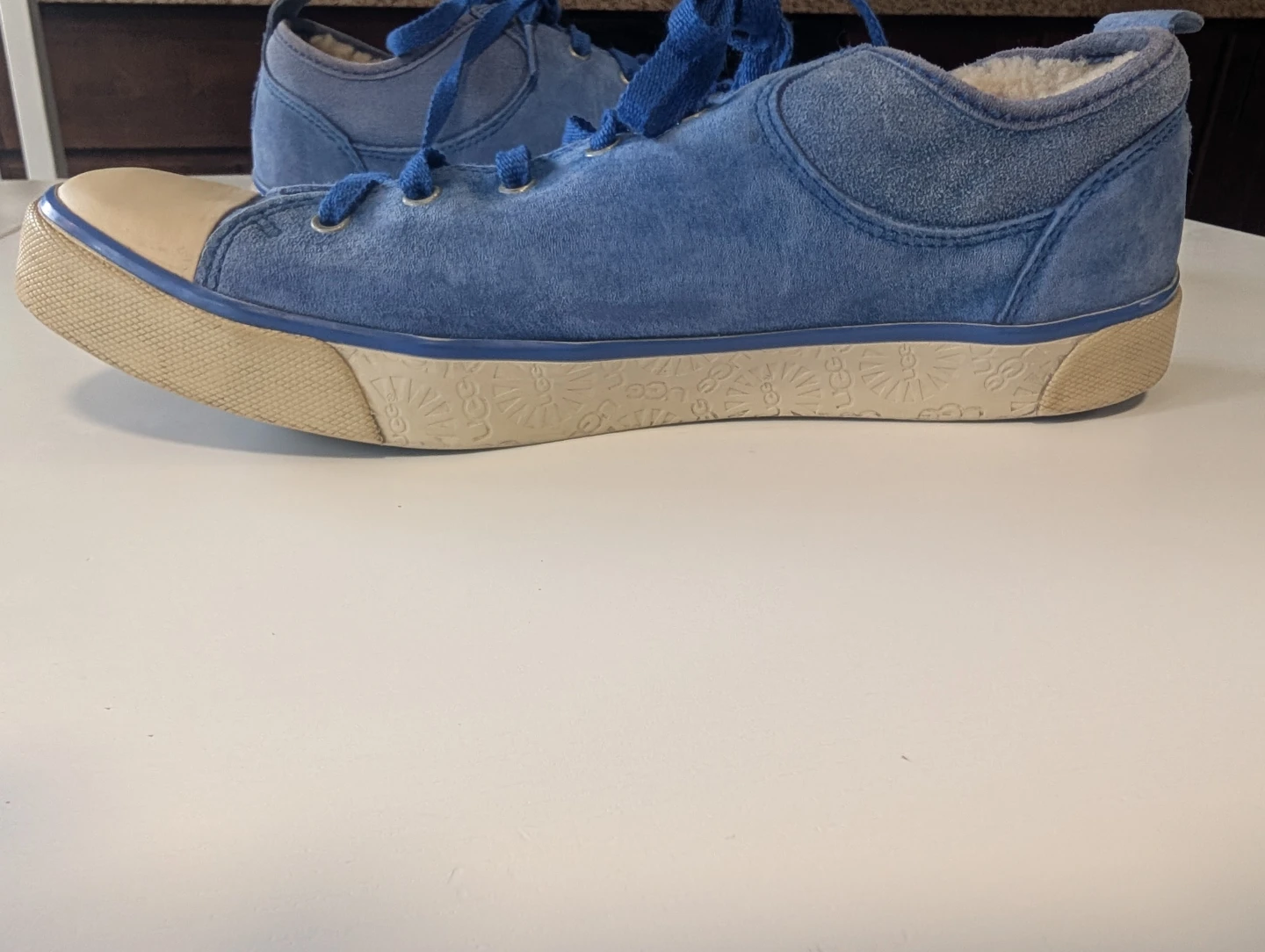 UGG Australia Blue Suede  Sneakers - photo 3