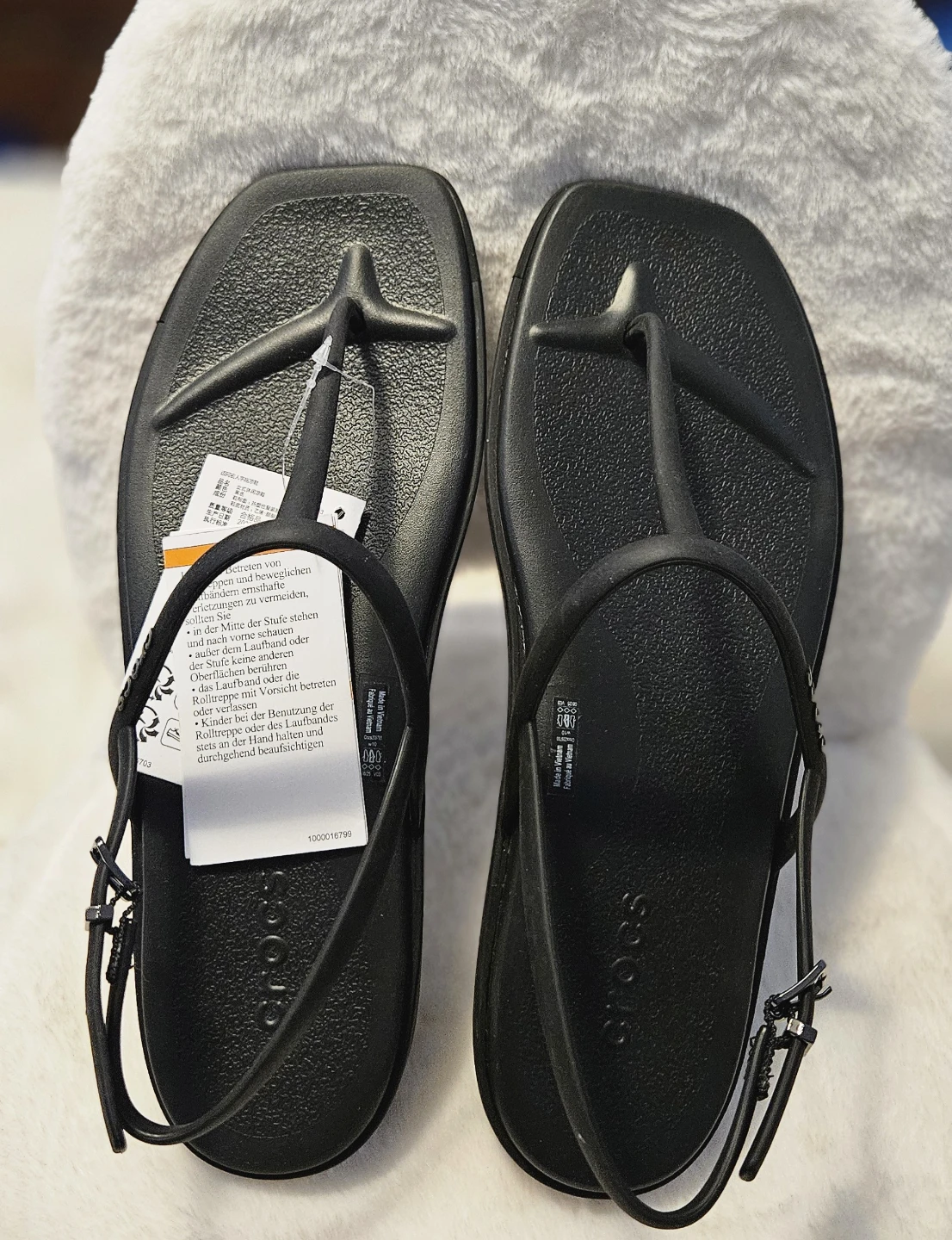 Crocs Black Women's Miami Thong Flip - photo 2
