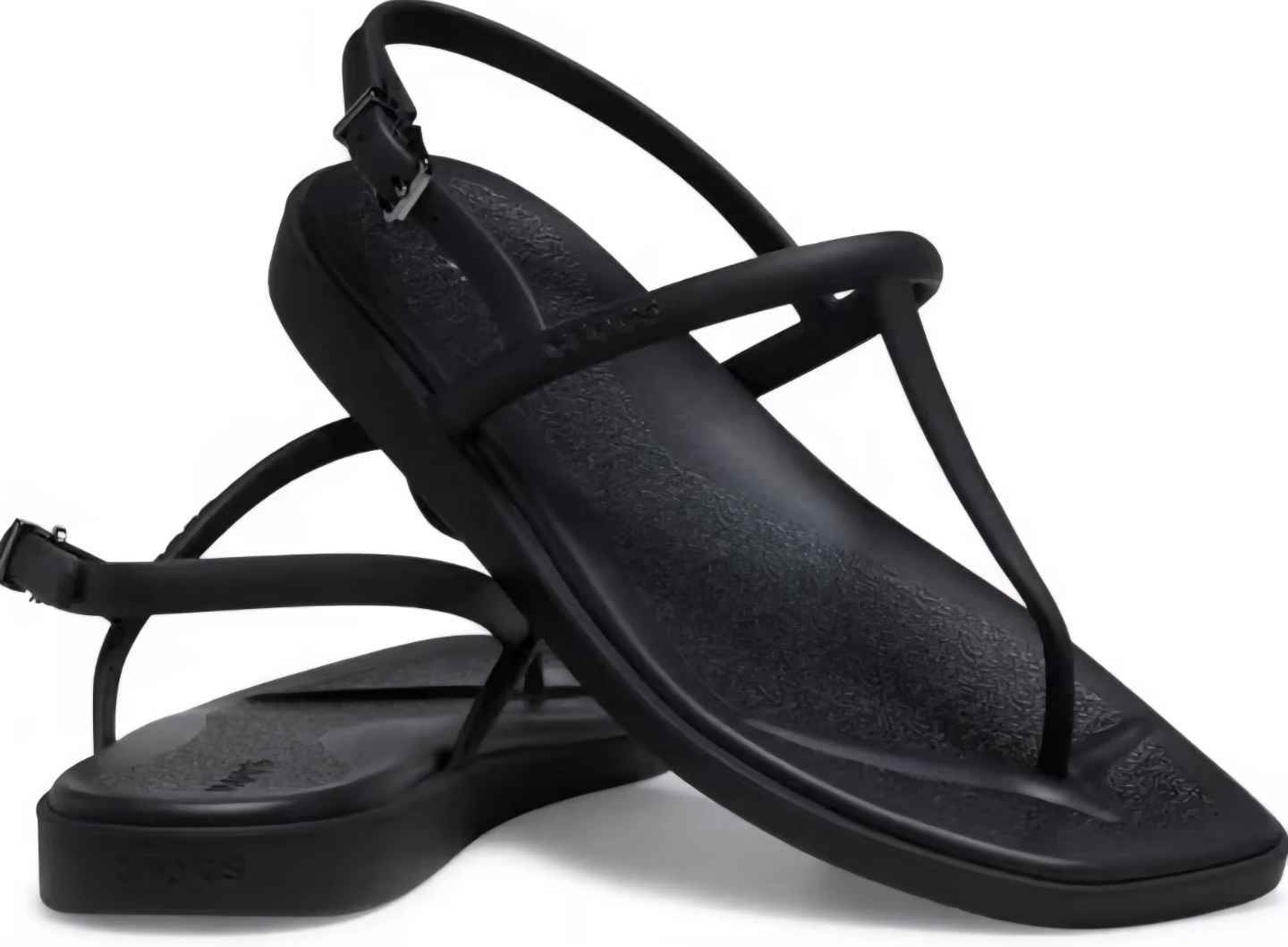 Crocs Black Women's Miami Thong Flip - photo 4