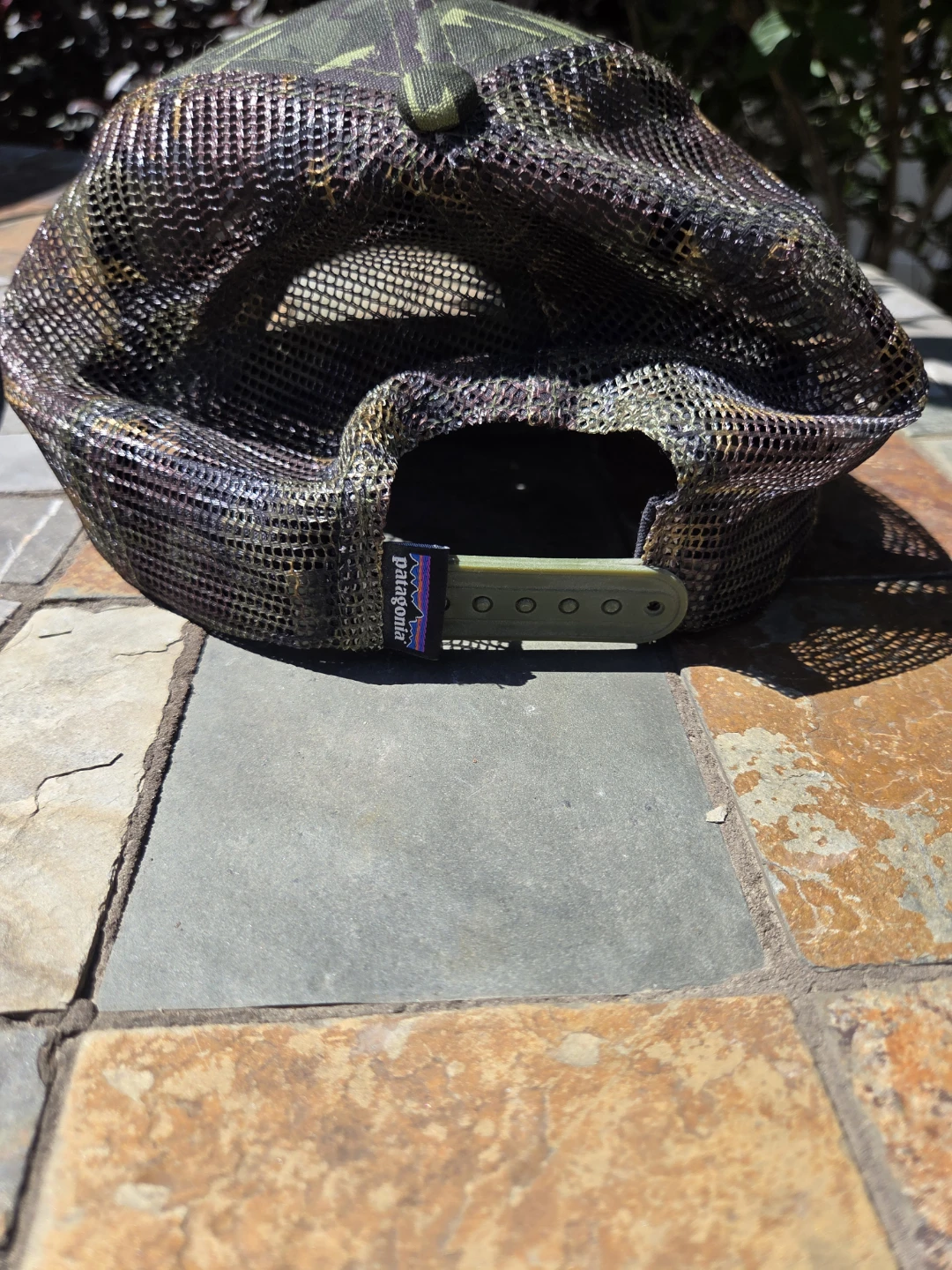 Patagonia Camo Trucker Hat Fish Logo - photo 3
