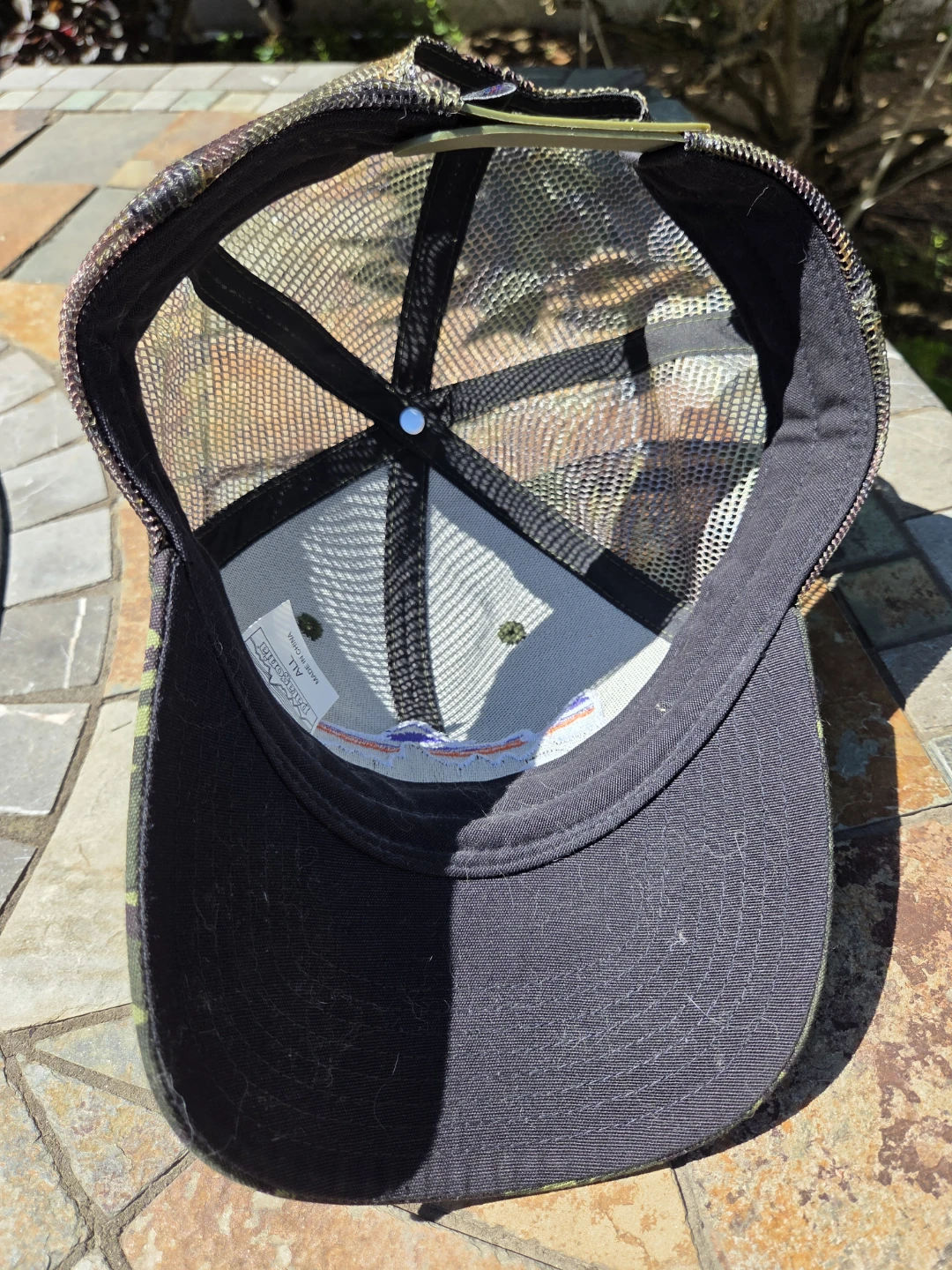 Patagonia Camo Trucker Hat Fish Logo - photo 5