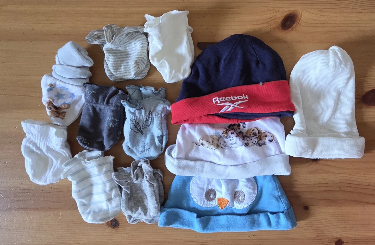 Baby Mittens and Hats Bundle