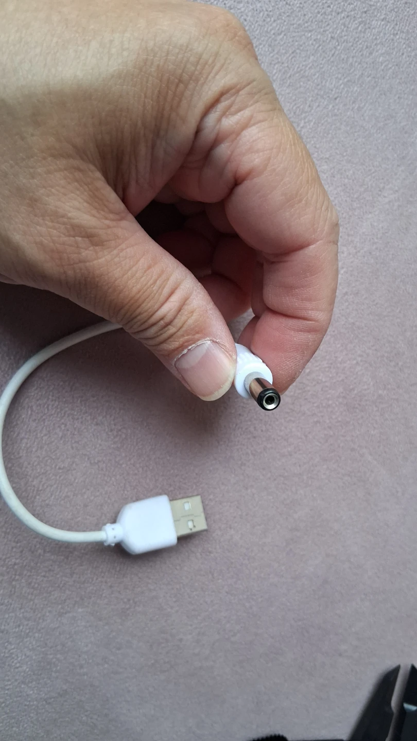 USB 2.0 A Male to DC 5.5x2.1mm 5 Volt DC Connector Barrel Jack