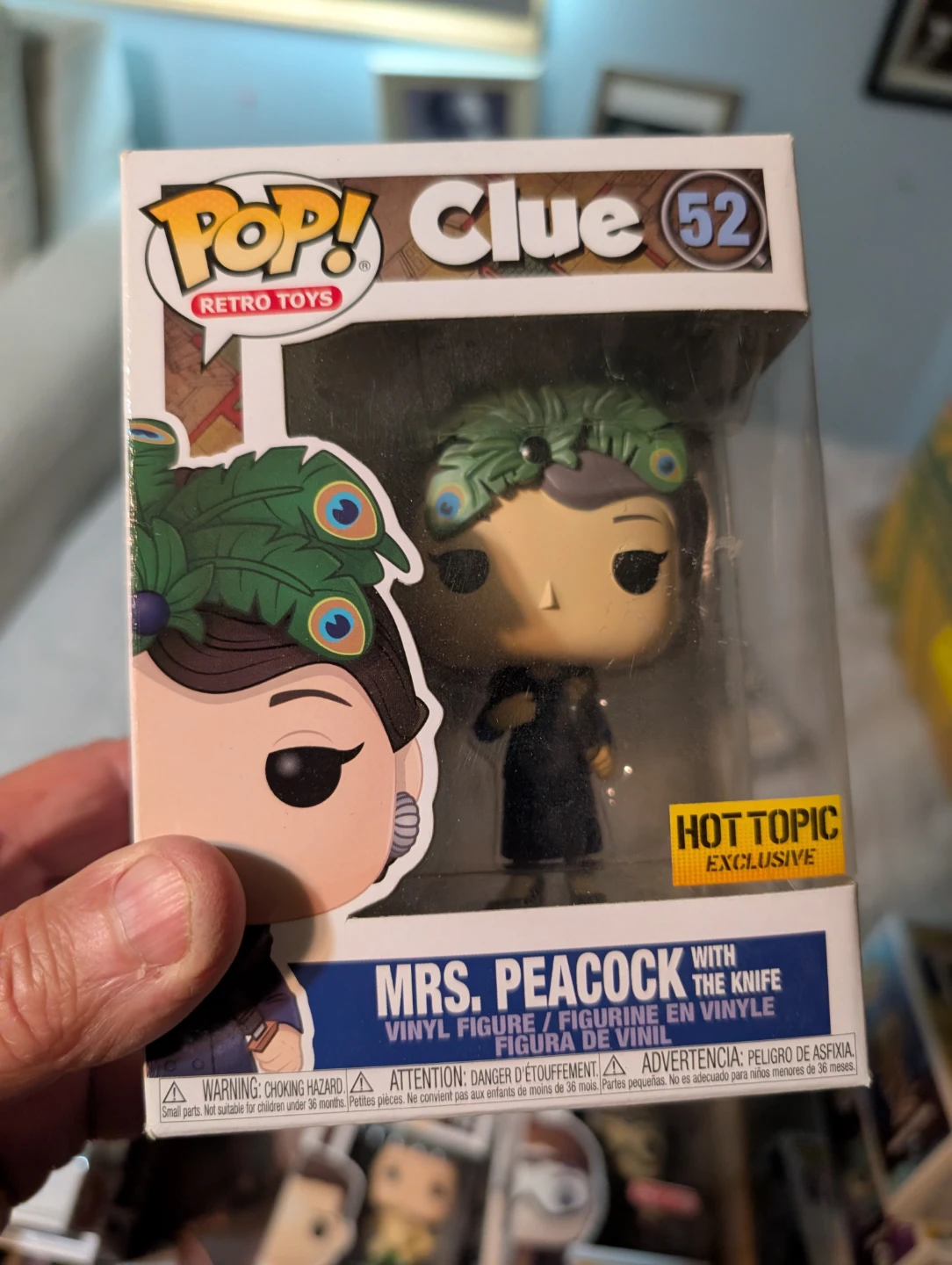 Funko Pop! Clue Colonel Mustard  Revolver  Exclusive Lot of 2 - photo 2