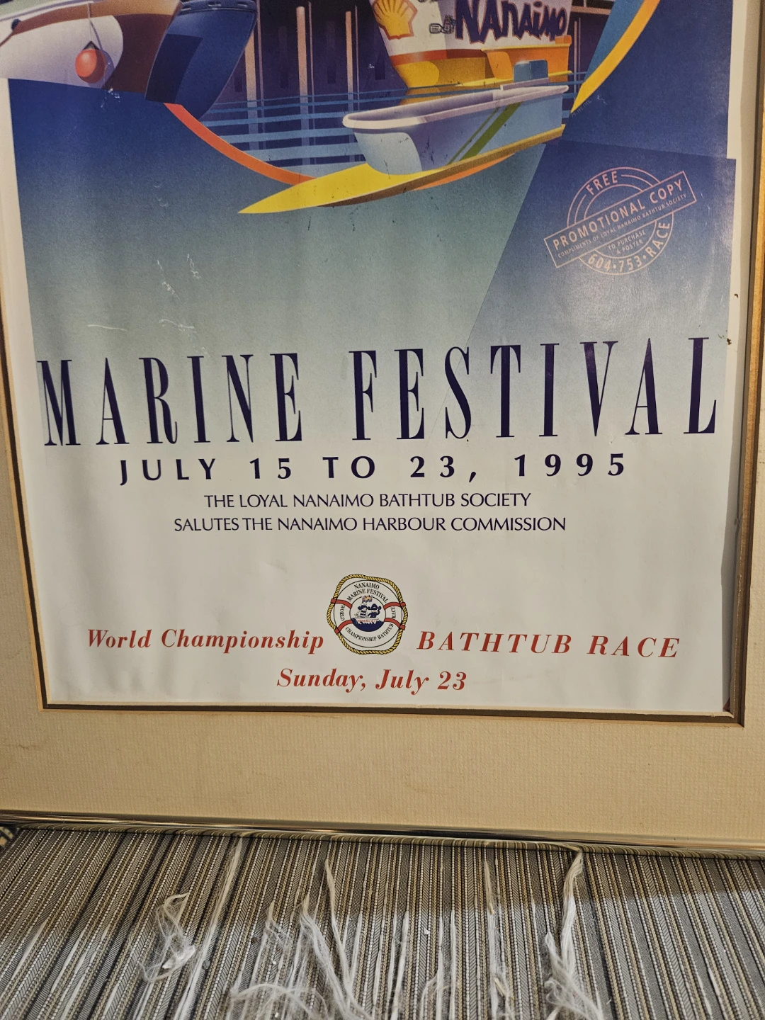 Nanaimo Marine Festival 1995 Poster - photo 3