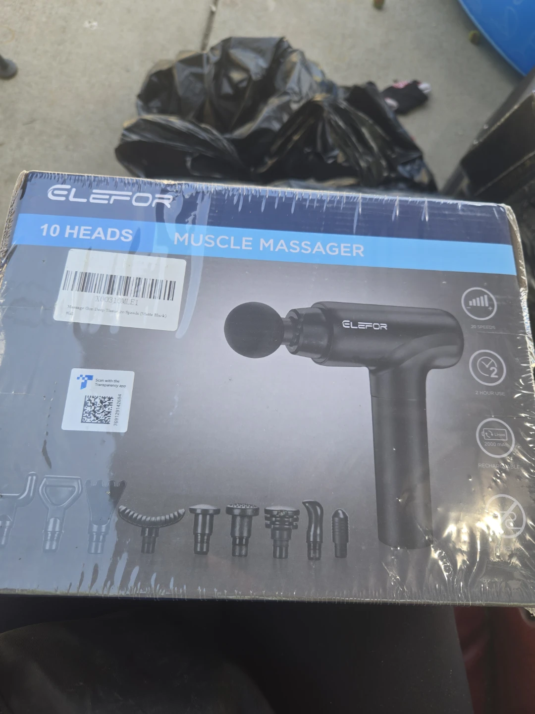 ELEFOR Muscle Massager with 10 Heads