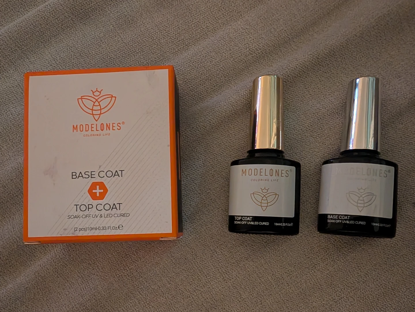 NEW ~ Modelones Base Coat & Top Coat Set