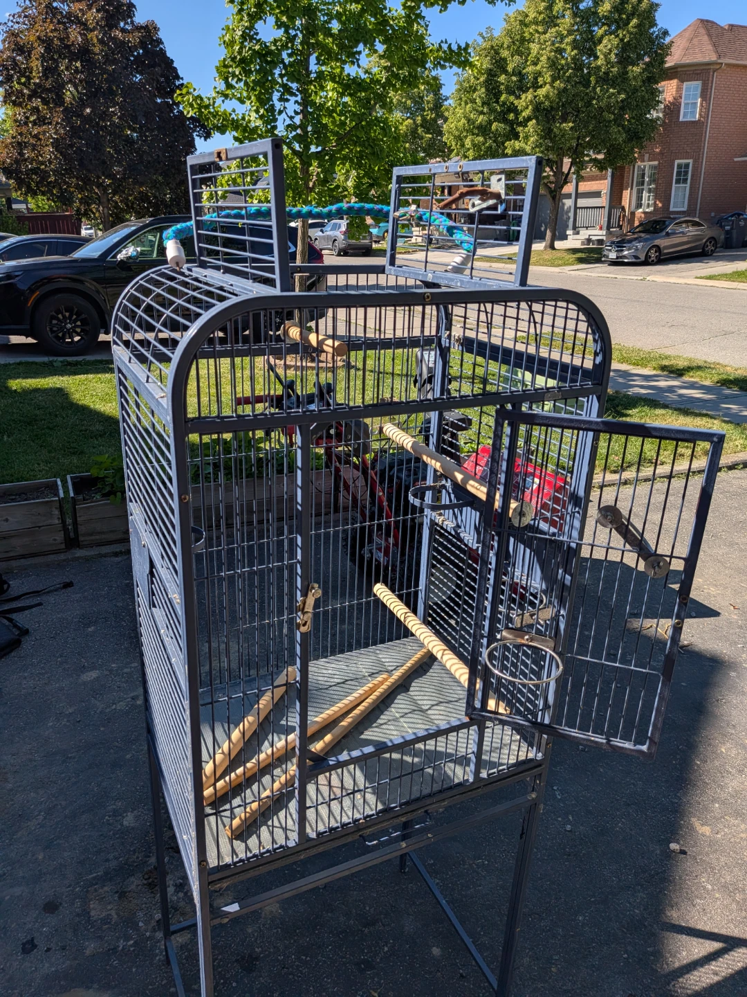 Large Bird Cage with Accessories - photo 2