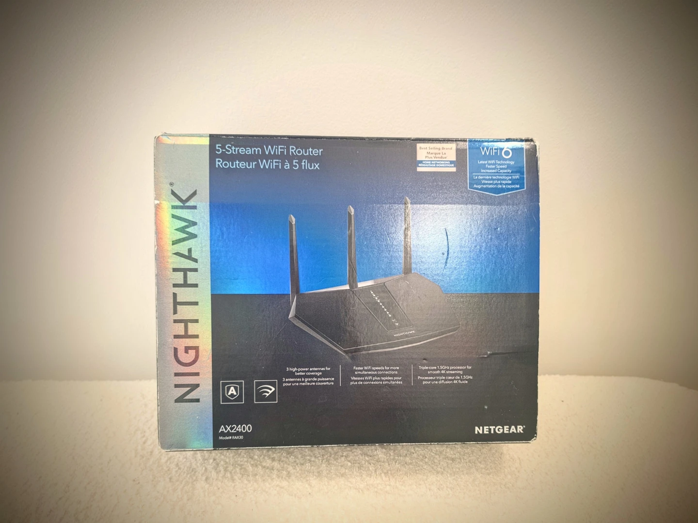 NETGEAR Nighthawk AX2400 WiFi 6 Router - photo 4
